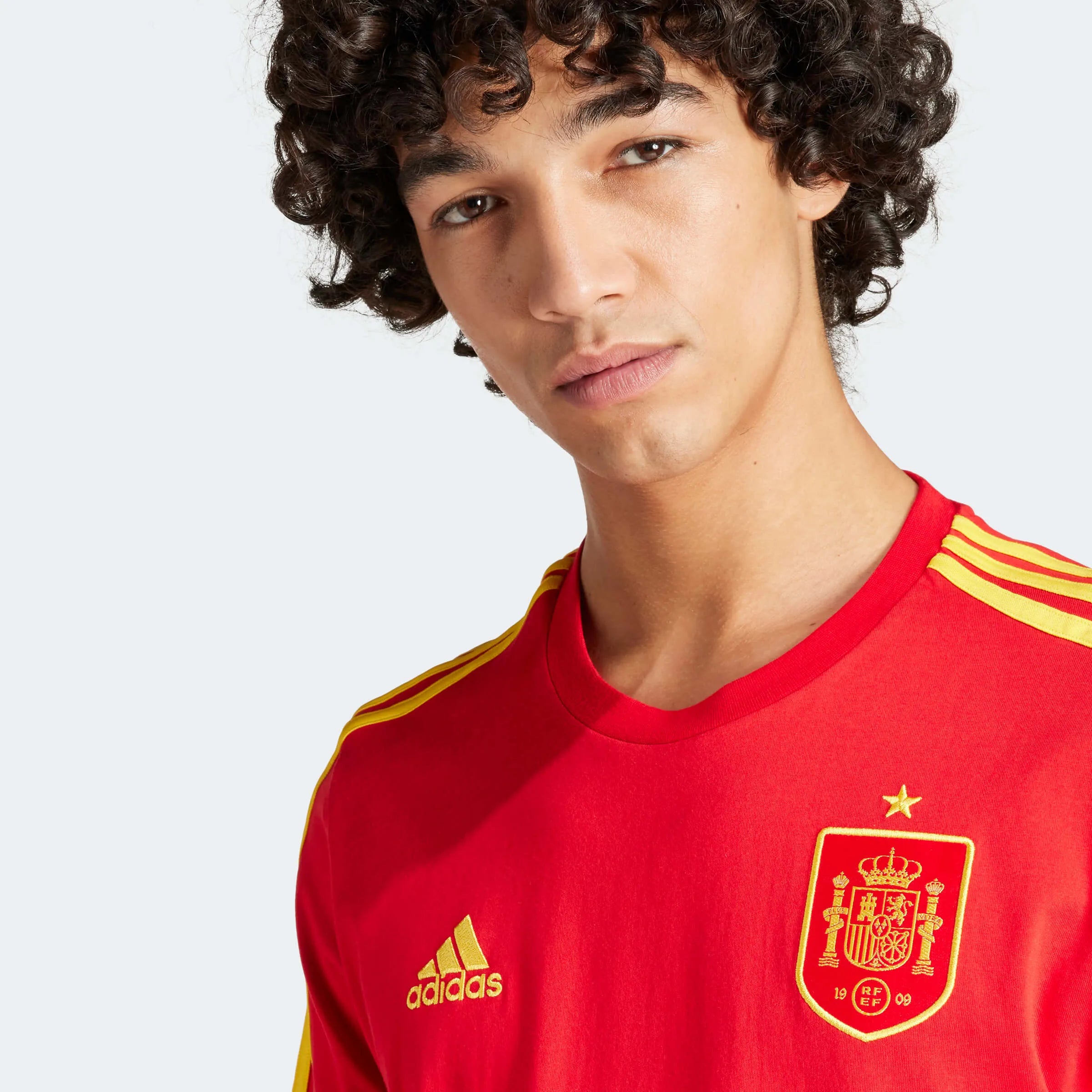 adidas 2024-25 Spain Men's DNA Tee (Detail 1)