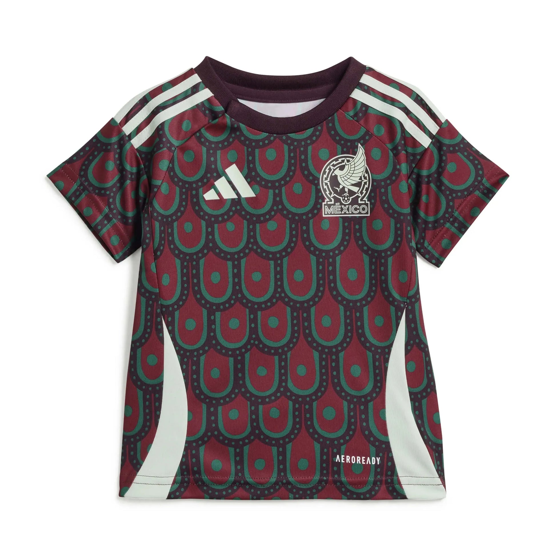adidas 2024-25 Mexico Baby Kit Stadium Home Jersey (Jersey - Front)