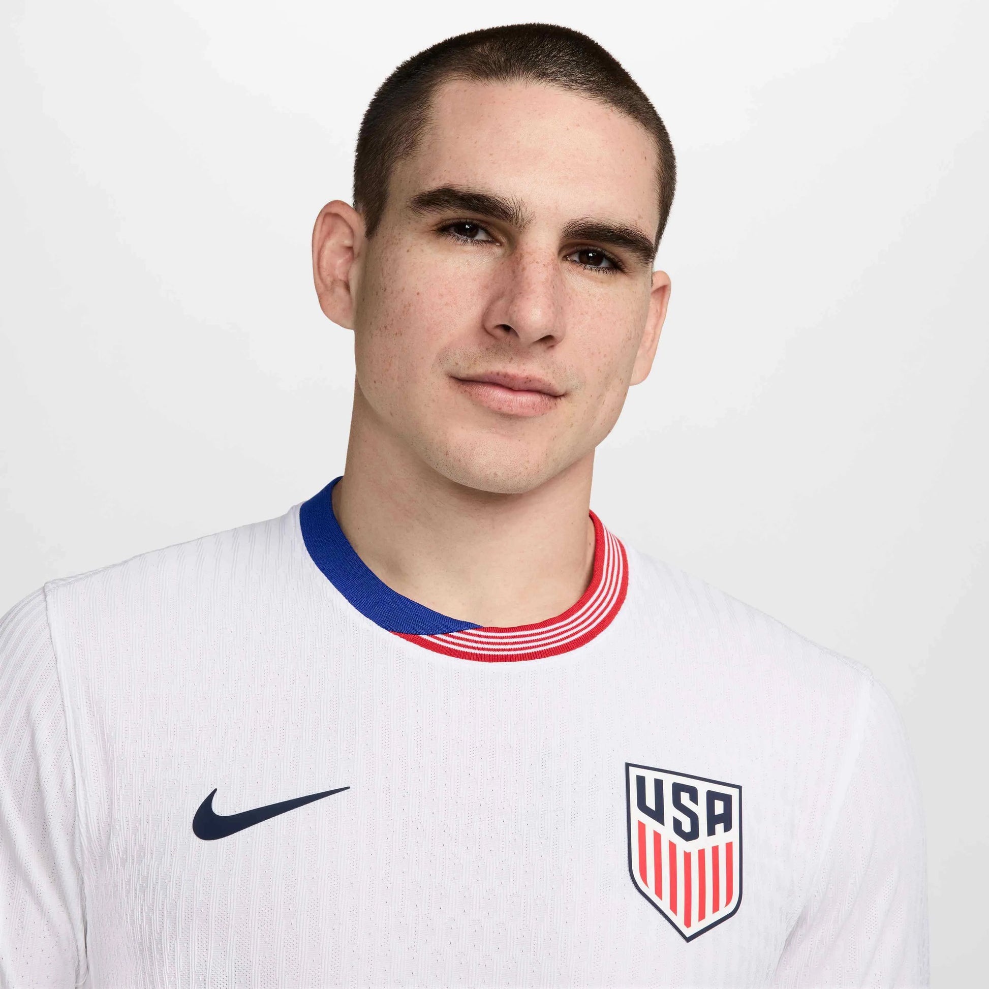 Nike 2024-25 USA Men's Authentic Home Jersey (Detail 1)