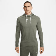 Nike Academy PO Hoodie - Cargo Khaki-Summit White (Model - Front)