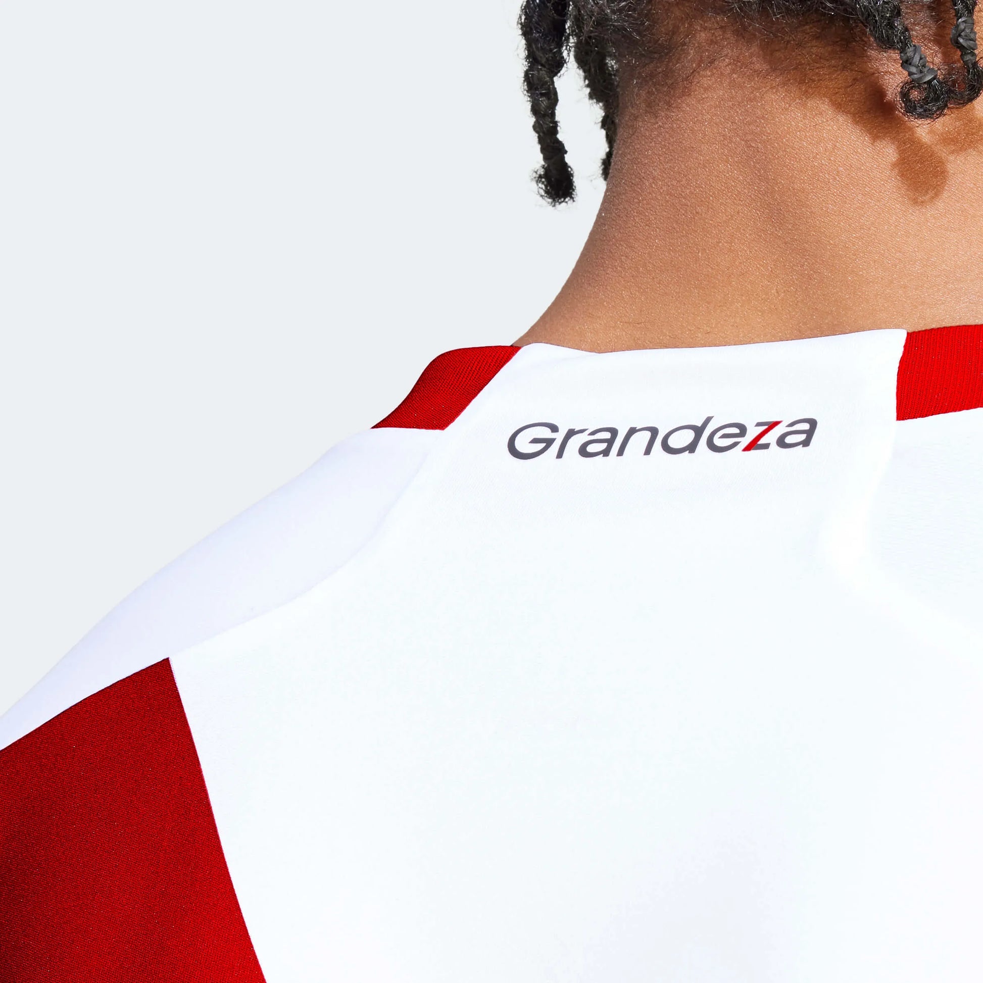 adidas 2023-24 River Plate Men's Stadium Home Jersey (Detail 2)