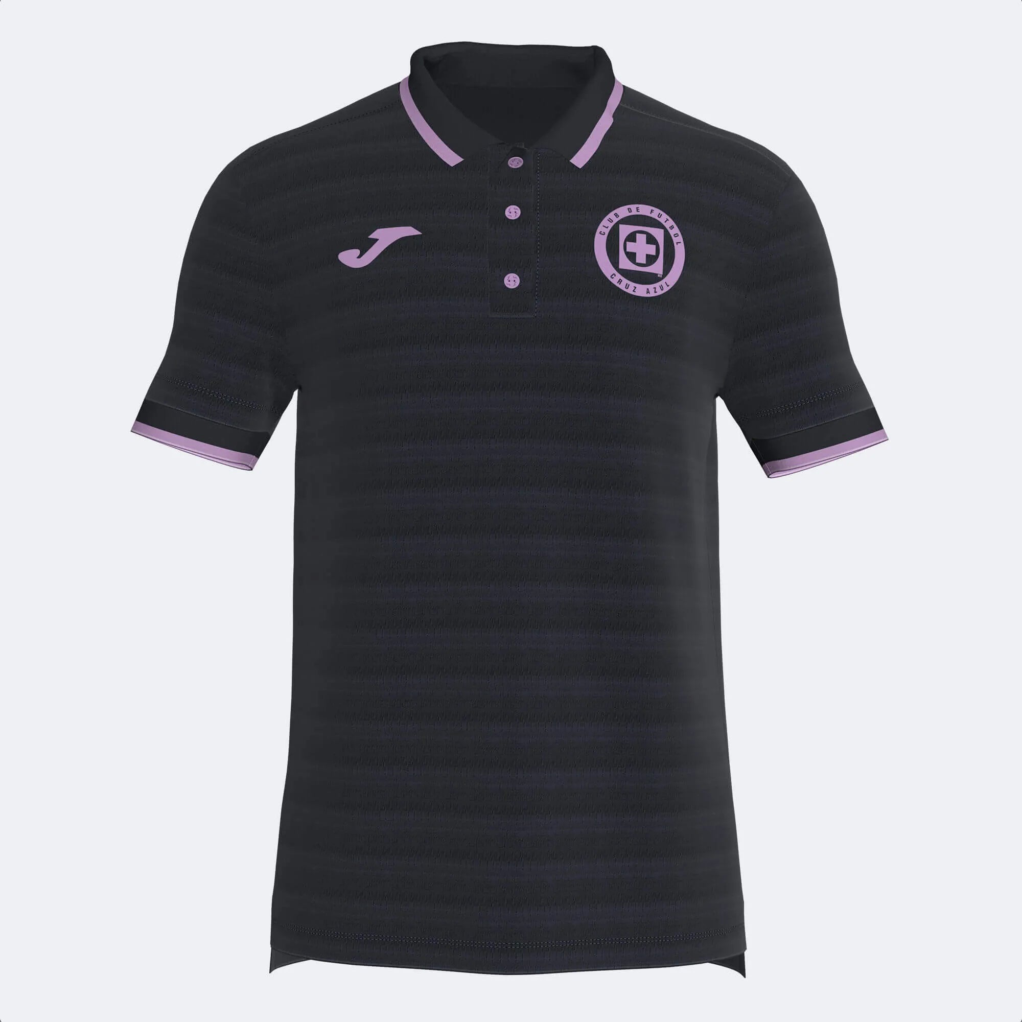 Joma 2022-23 Cruz Azul Polo Shirt - Black (Front)