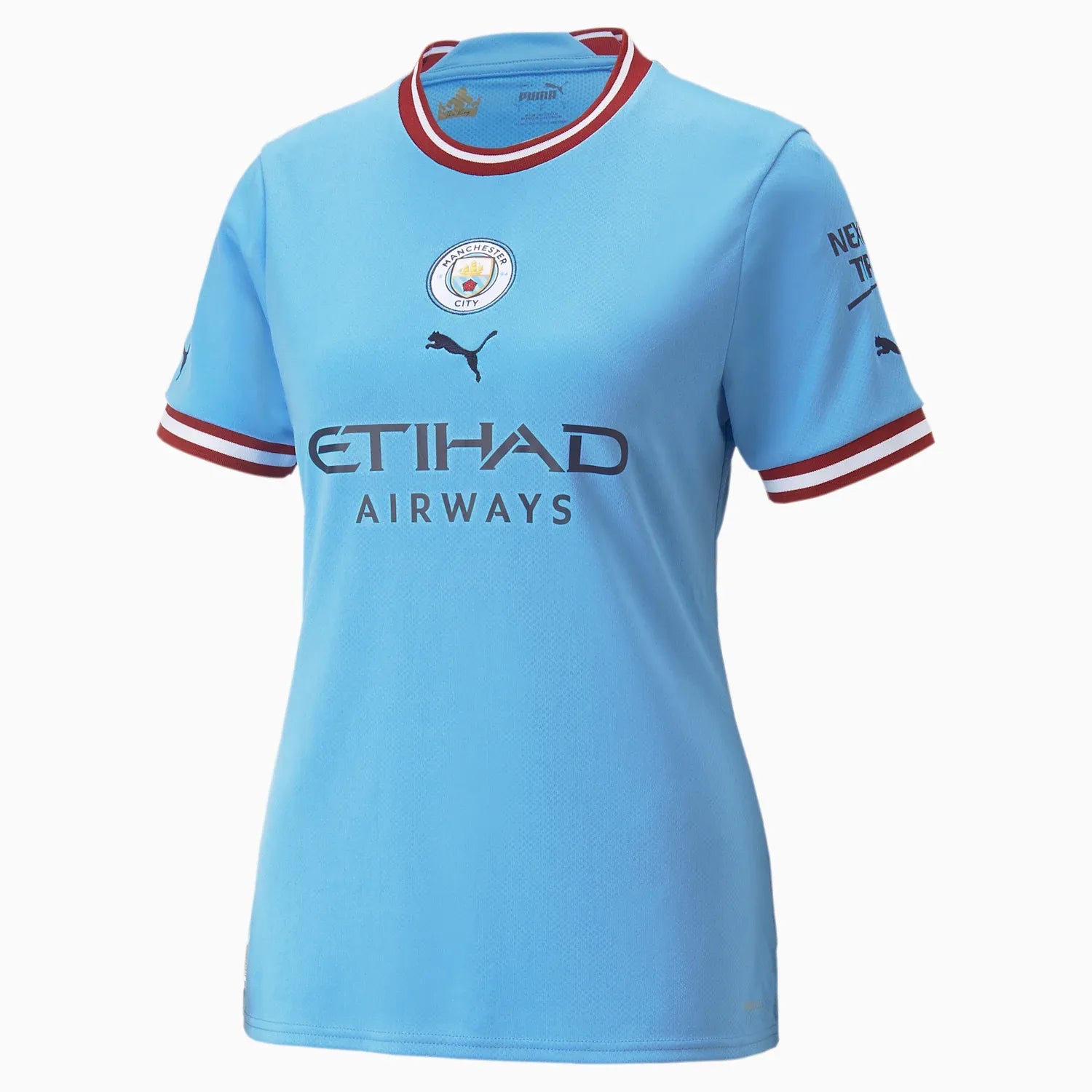 Puma 2022-23 Manchester City Women's Home Jersey - Light Blue (Front)