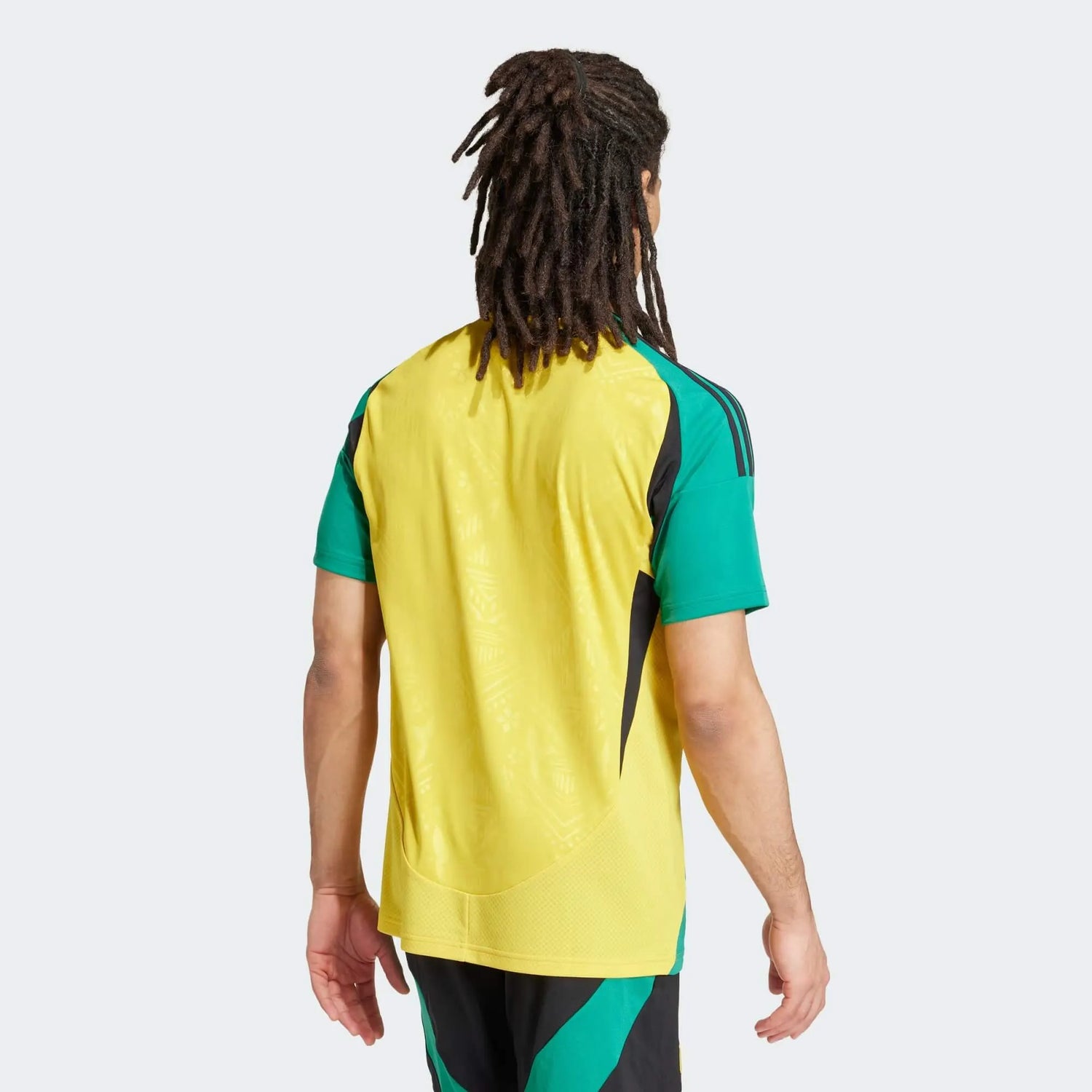 adidas 2024-25 Jamaica Men's Stadium Home Jersey (Model - Back)