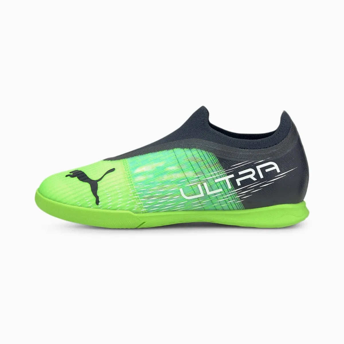 Puma JR Ultra 3.3 Indoor - Green Glare-Aqua (Side 1)