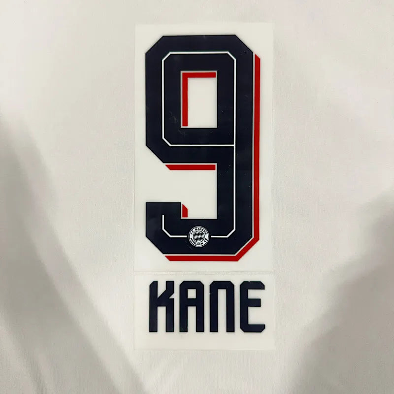 Bayern Munich 2026/27 Away KANE #9 Youth Official Name Set
