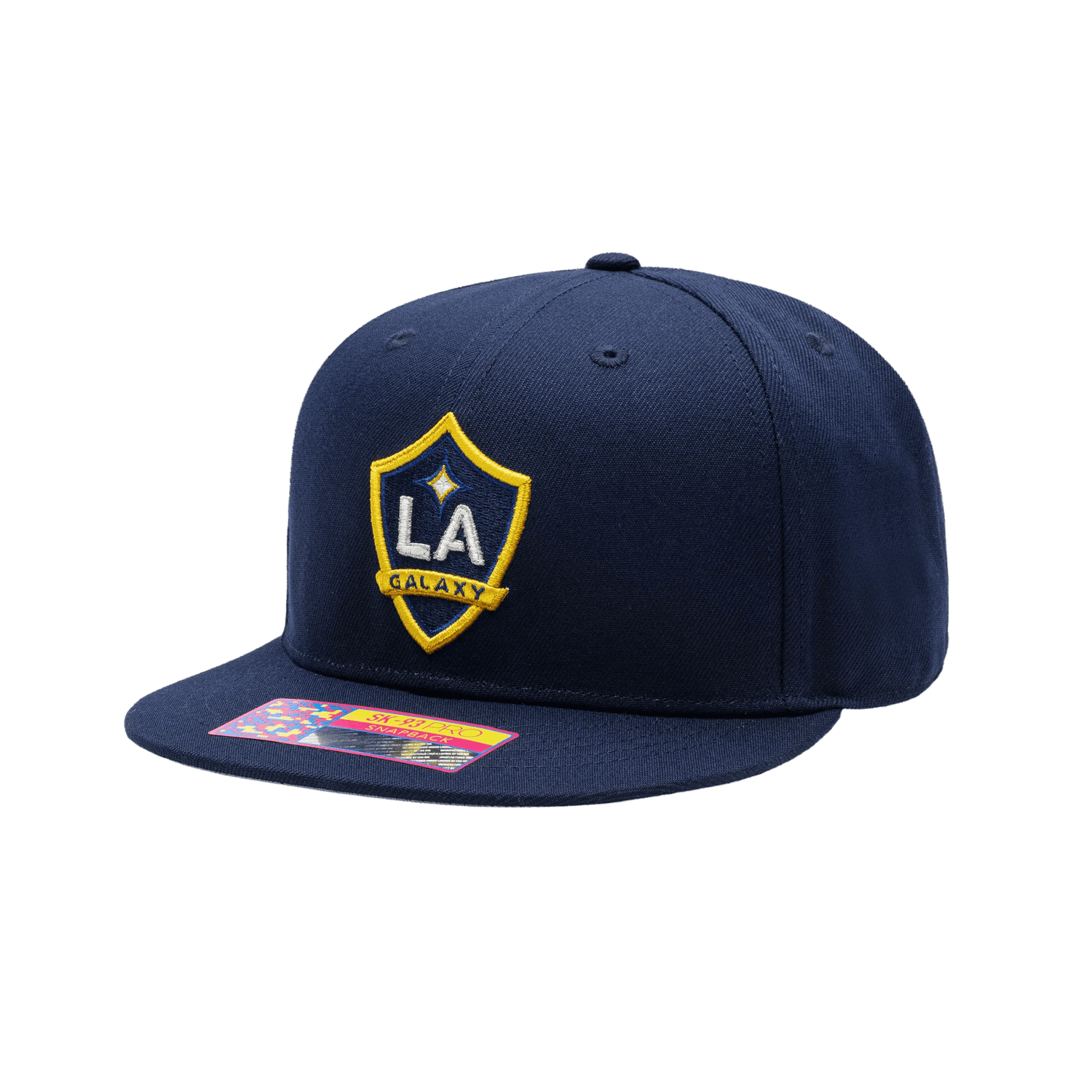 FI Collection LA Galaxy Dawn Snapback Hat (Lateral - Side 1)