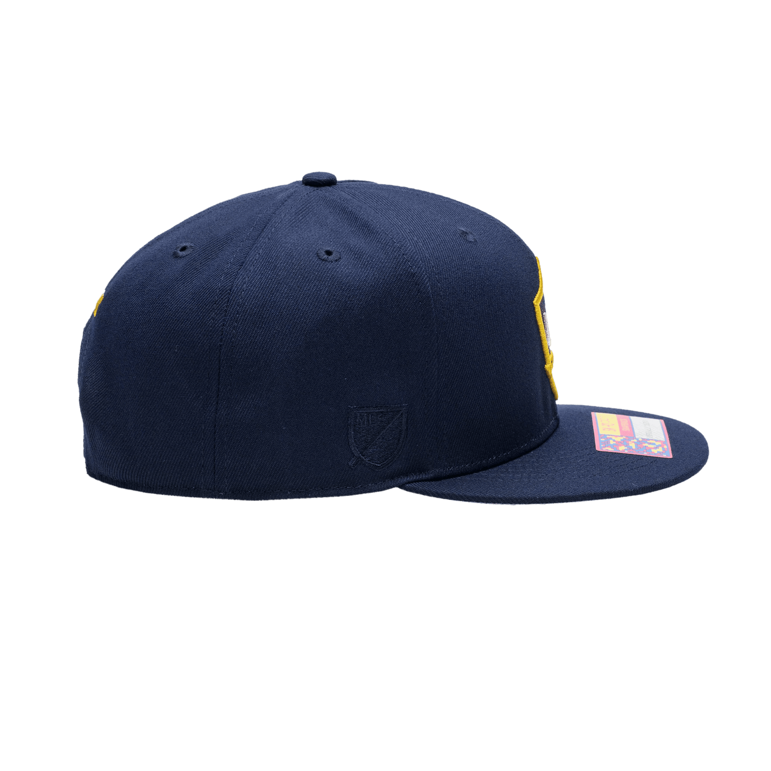 FI Collection LA Galaxy Dawn Snapback Hat (Side)