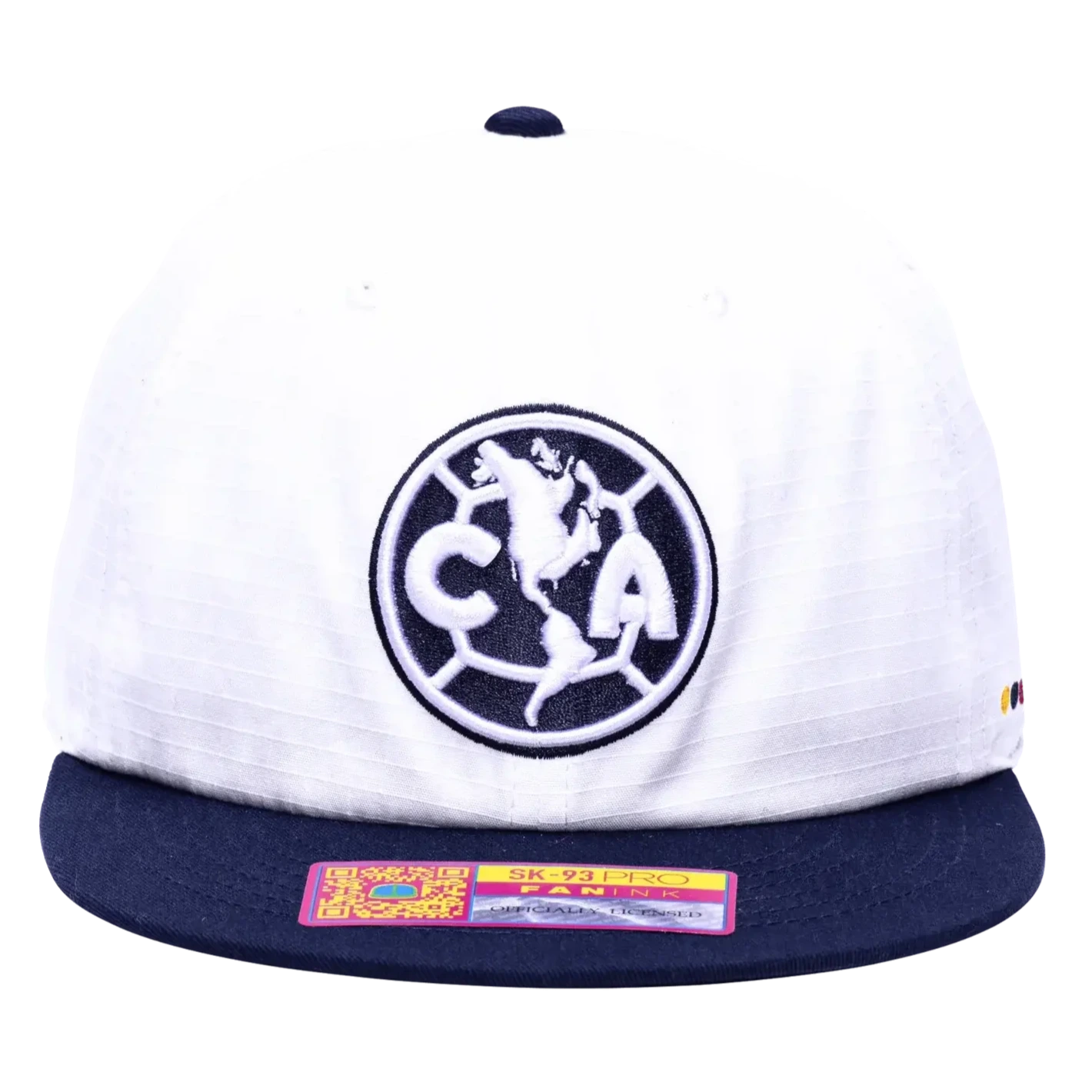 Fan Ink Collection Club America Swingman Wax Snapback Hat (Front)