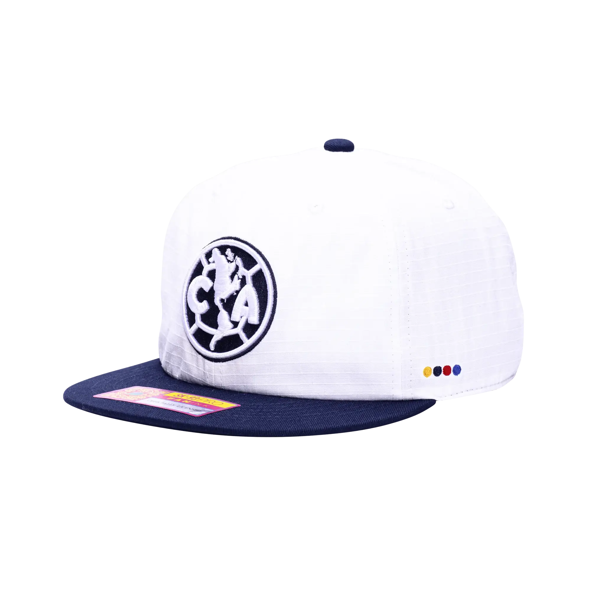 Fan Ink Collection Club America Swingman Wax Snapback Hat (Lateral - Front 1)