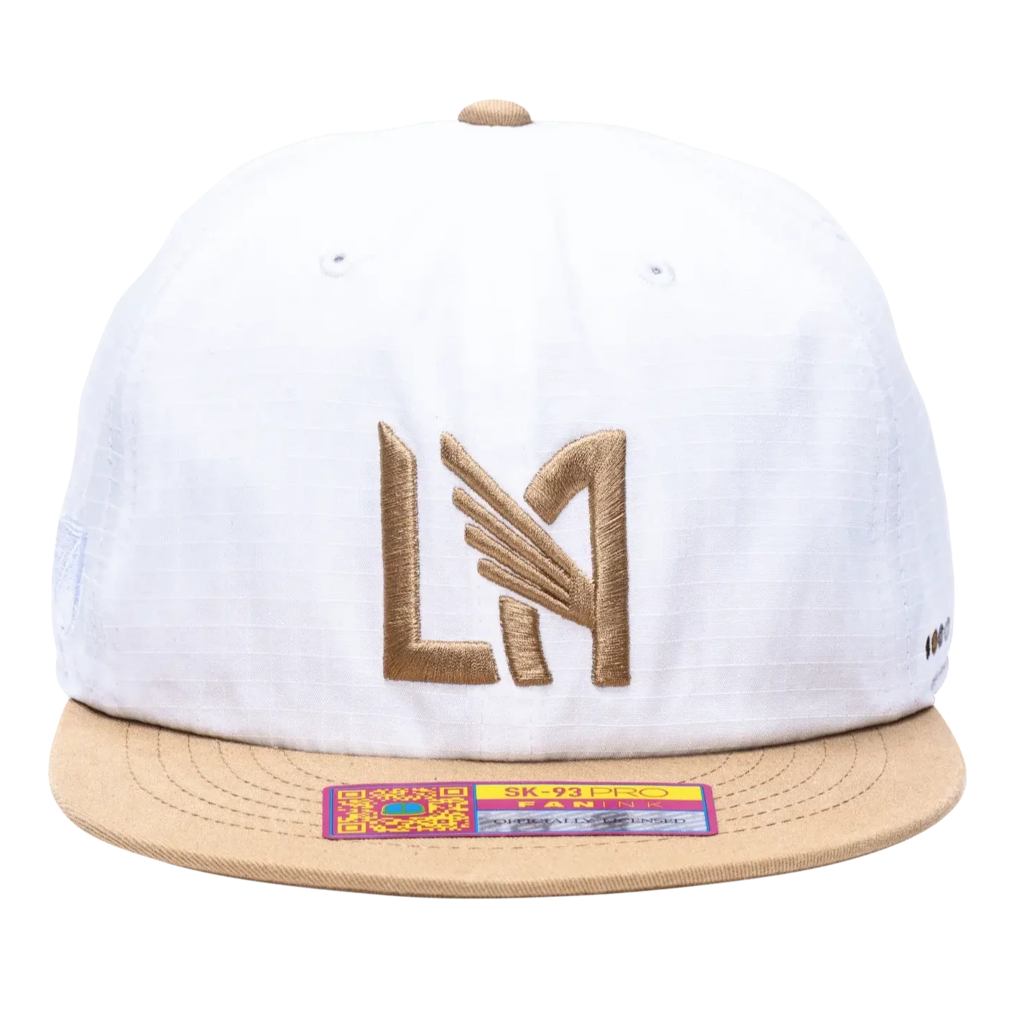 Fan Ink Collection LAFC Swingman Wax Snapback Hat (Front)