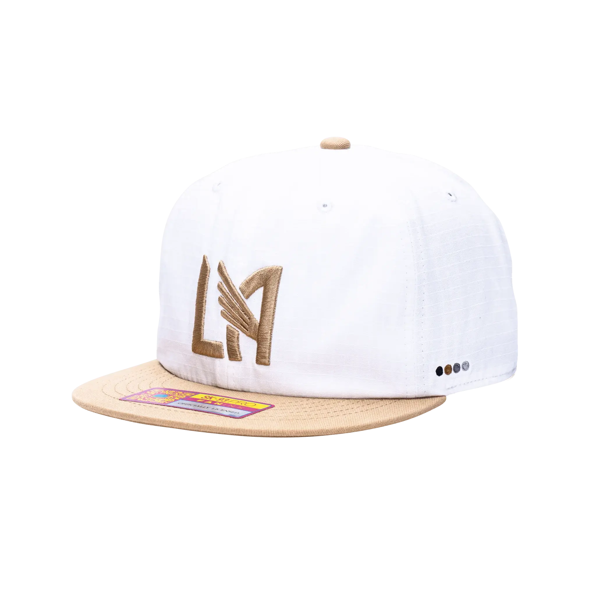 Fan Ink Collection LAFC Swingman Wax Snapback Hat (Lateral - Front 1)