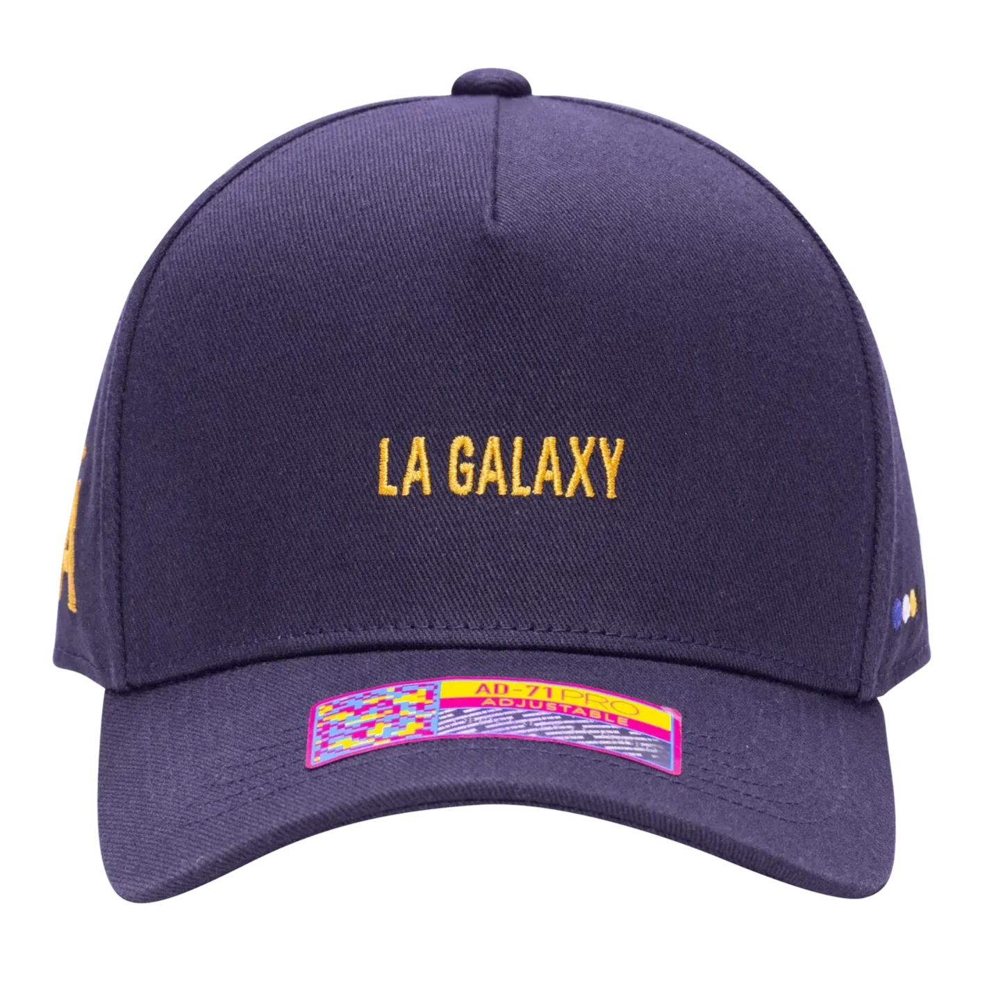 Fan Ink Collection LA Galaxy Club T 25 Snapback Hat (Front)