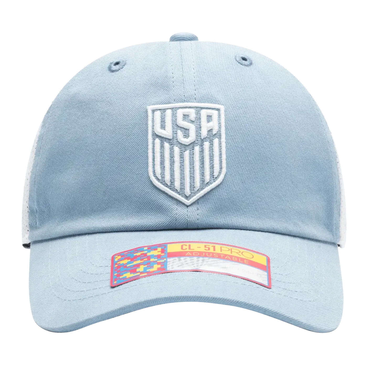 Fan Ink Collection USA Ace 2.0 Classic Adjustable Hat (Front)