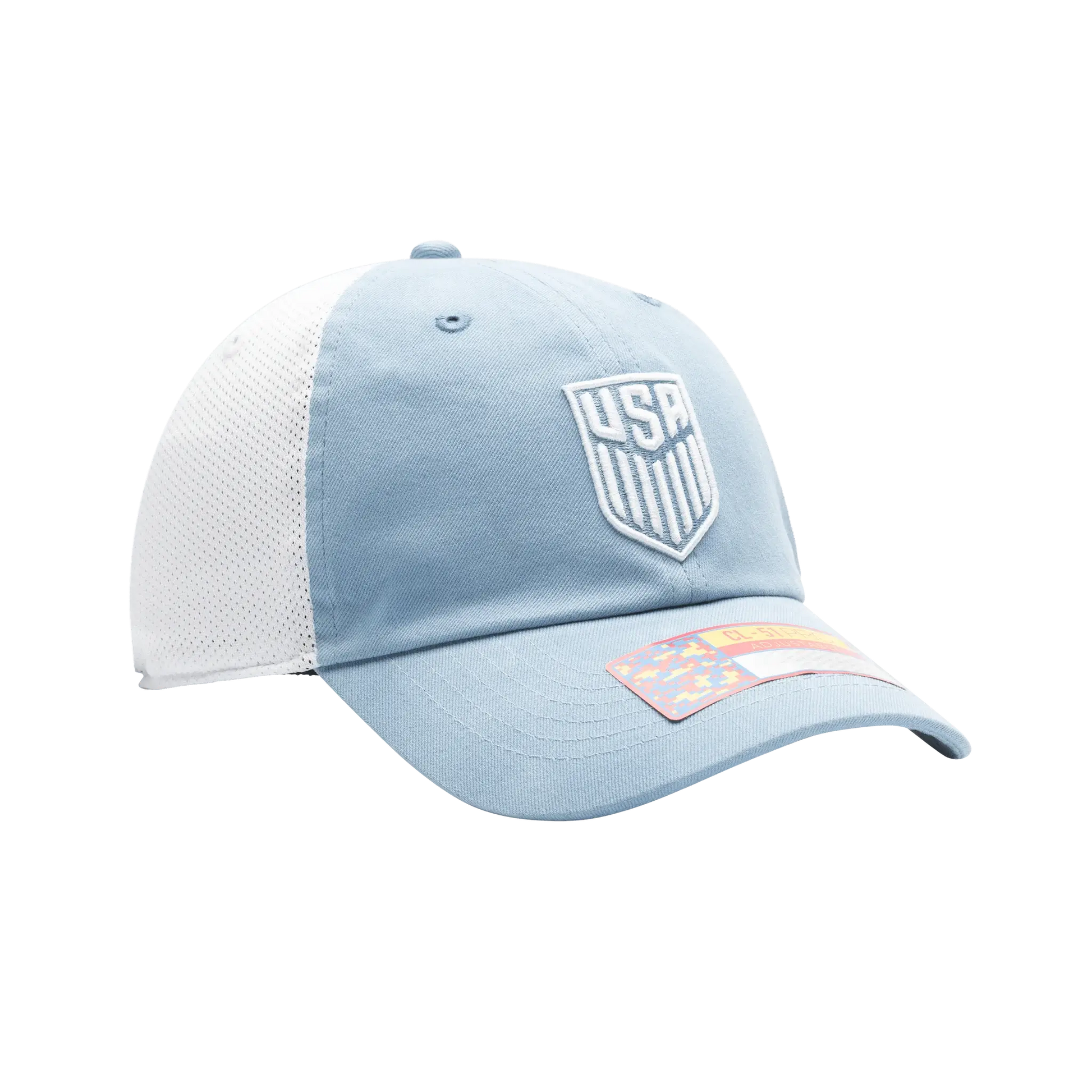 Fan Ink Collection USA Ace 2.0 Classic Adjustable Hat (Lateral - Front 2)