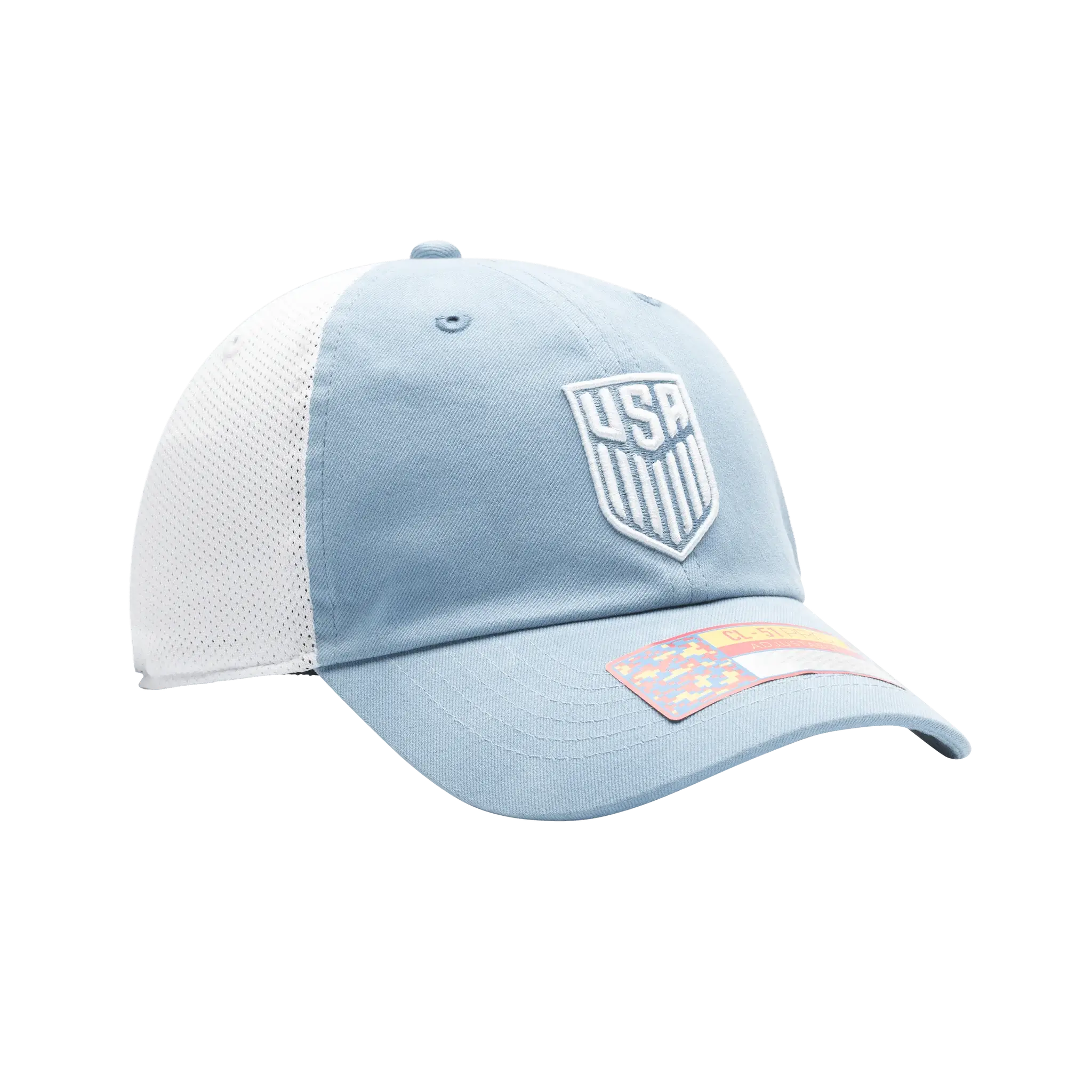 Fan Ink Collection USA Ace 2.0 Classic Adjustable Hat (Lateral - Front 2)