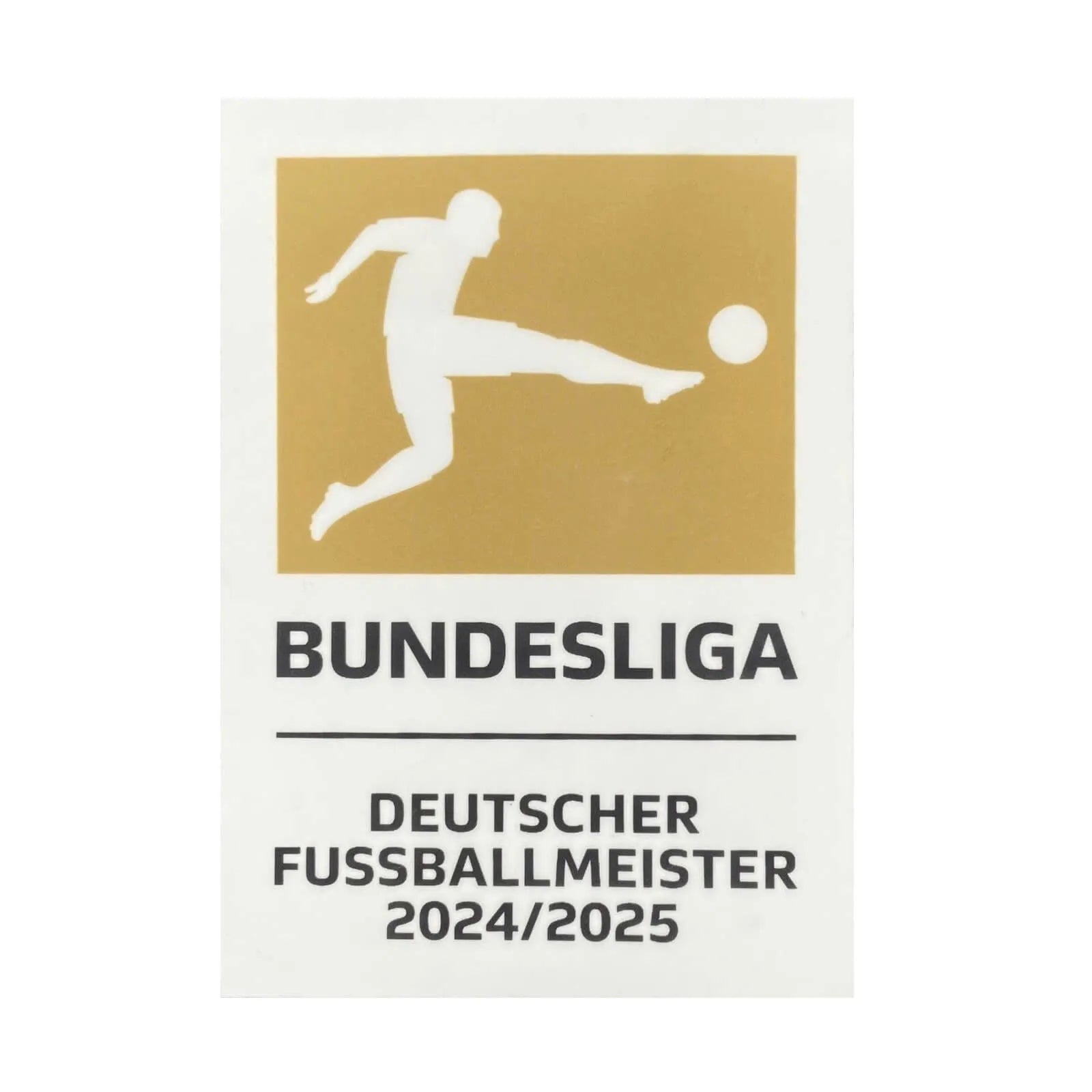 German Bundesliga Champion 2024/25 Gold Patch (Bayern Munich)