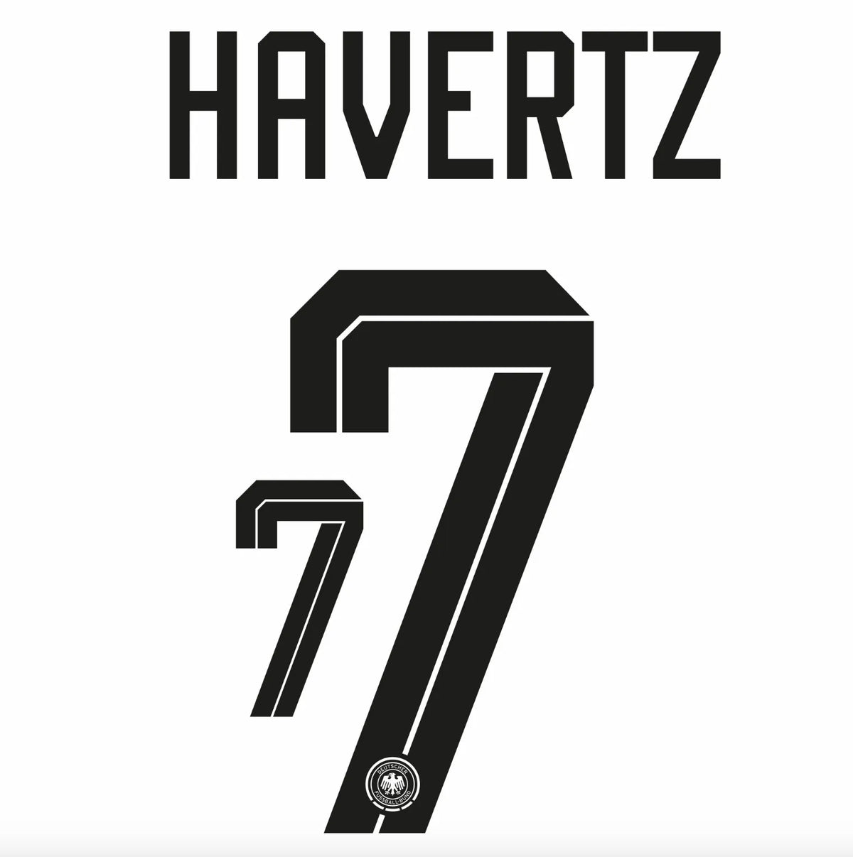 Germany 2026- Home HAVERTZ #7 Official Name Set
