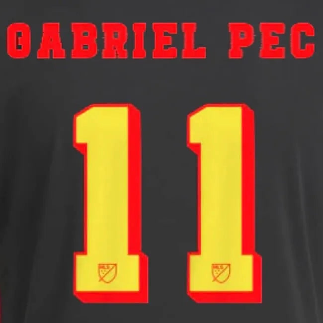 LA Galaxy 2024- Third GABRIEL PEC #11 Official Name Set (Back)
