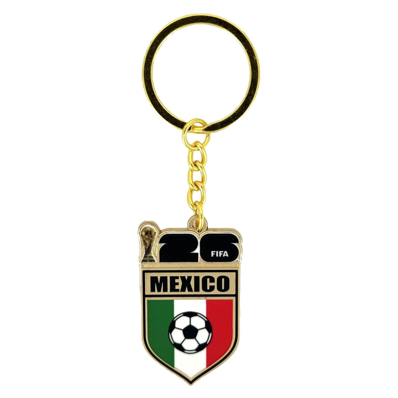 Logo Brands 2026 FIFA World Cup Mexico Flag Keychain – ProSoccer