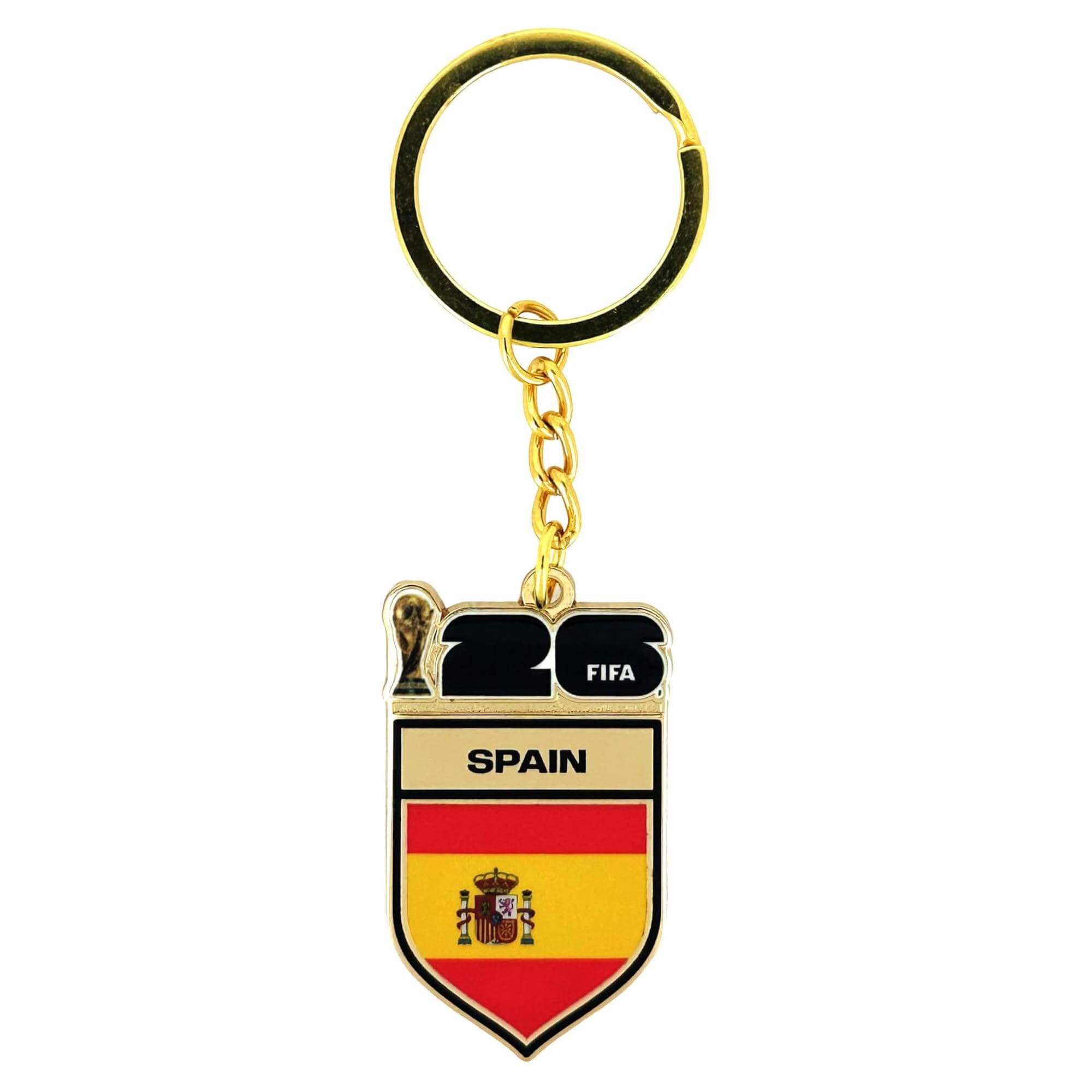 Logo Brands 2026 FIFA World Cup Spain Flag Keychain – ProSoccer