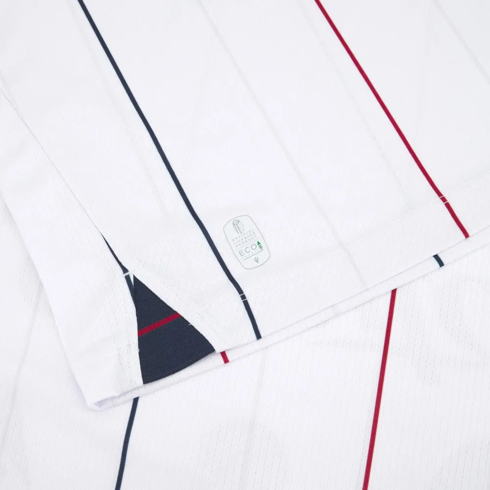 Macron 2025-26 Bologna Men's Authentic Away Soccer Jersey (Detail 4)