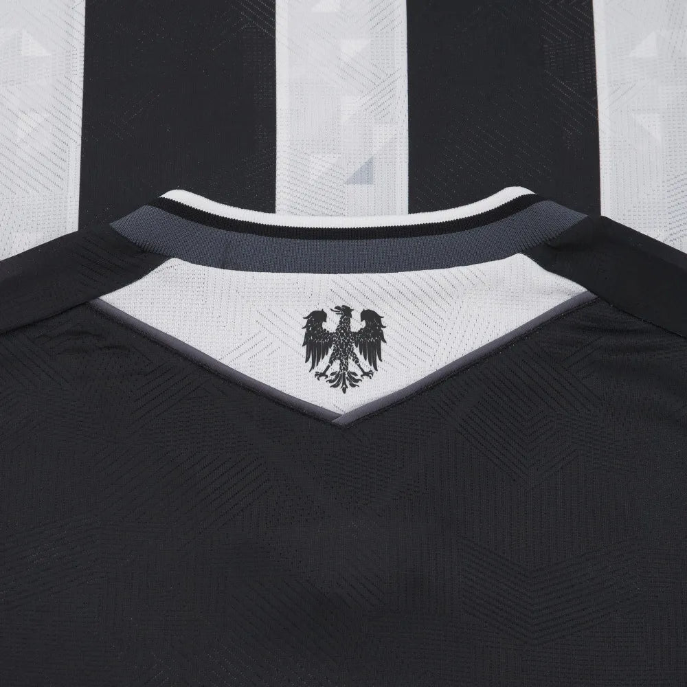 Macron 2025-26 Udinese Men's Authentic Home Soccer Jersey (Detail 3)