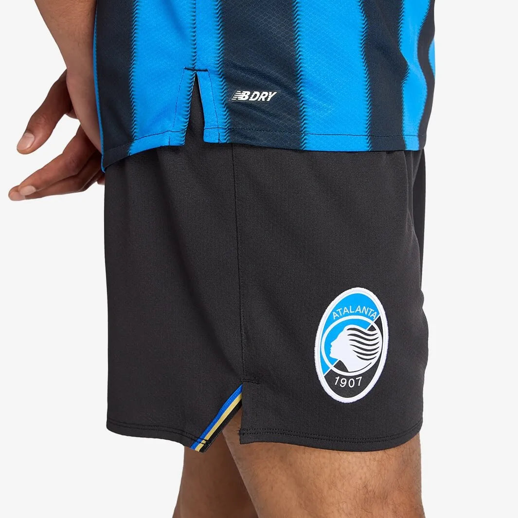 New Balance 2025-26 Atalanta Men's Stadium Home Soccer Jersey No Sponsor (Detail 3)