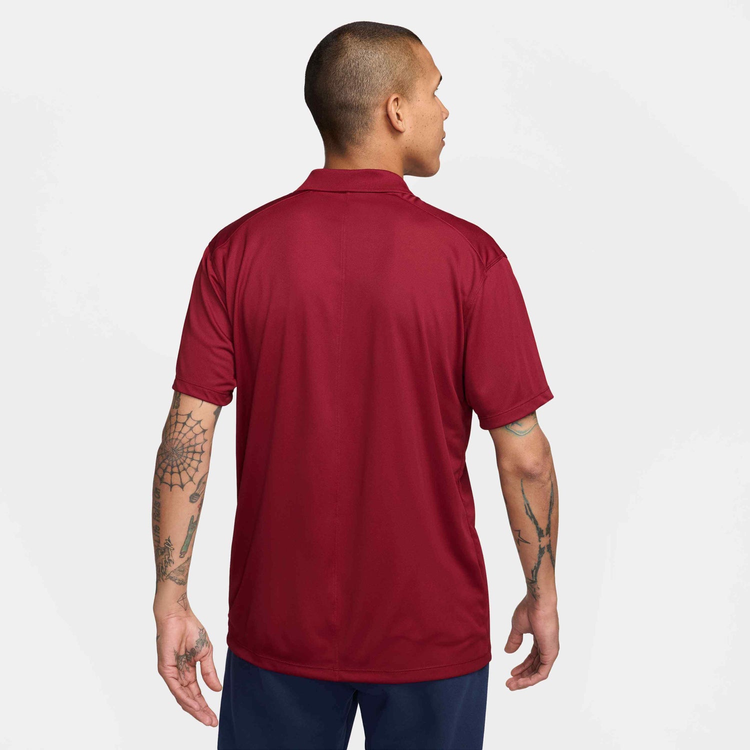 Nike 2024-25 USA Men's Dri-Fit Polo Shirt (Model - Back)