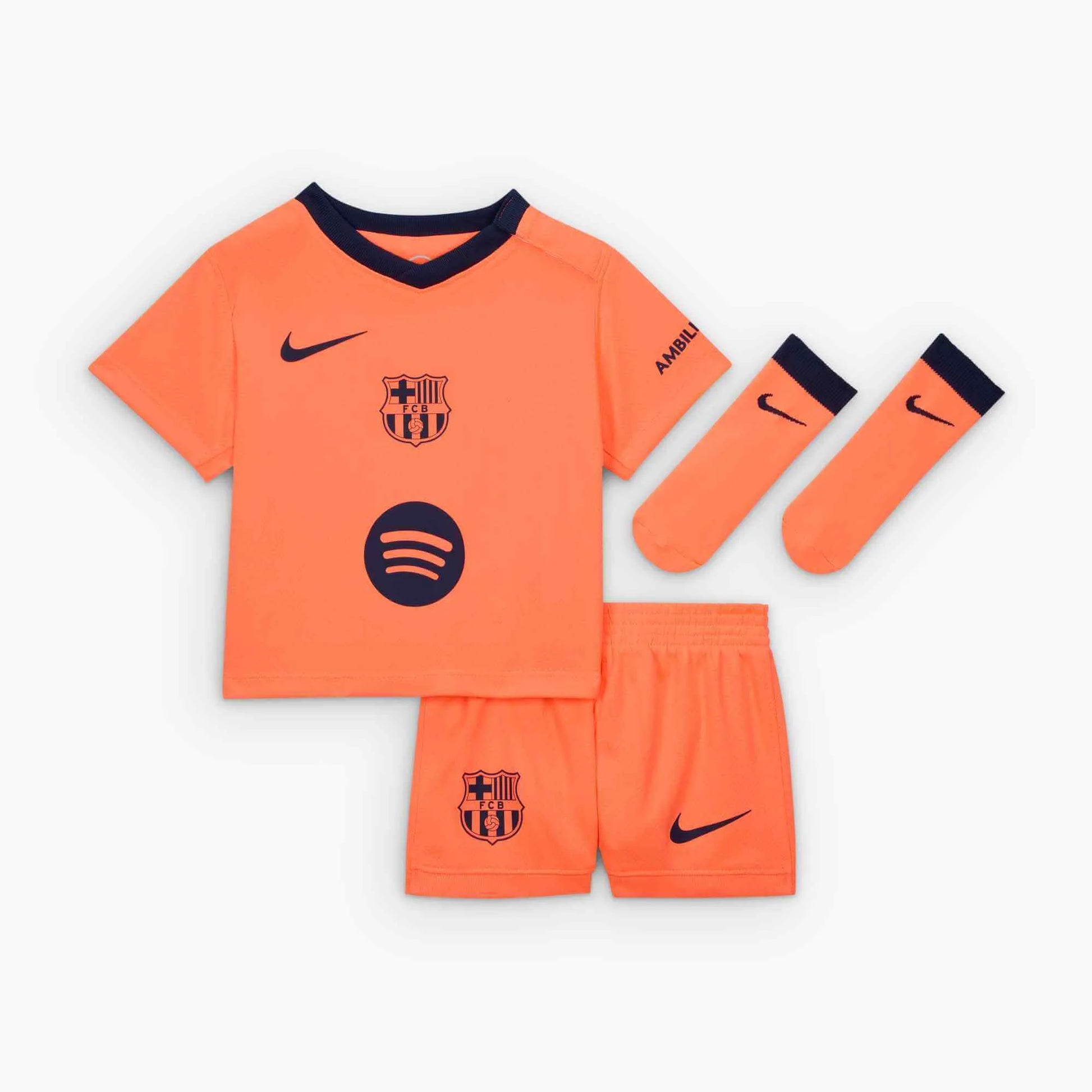 Nike 2025-26 Barcelona Infant Third Kit (Set - Front)