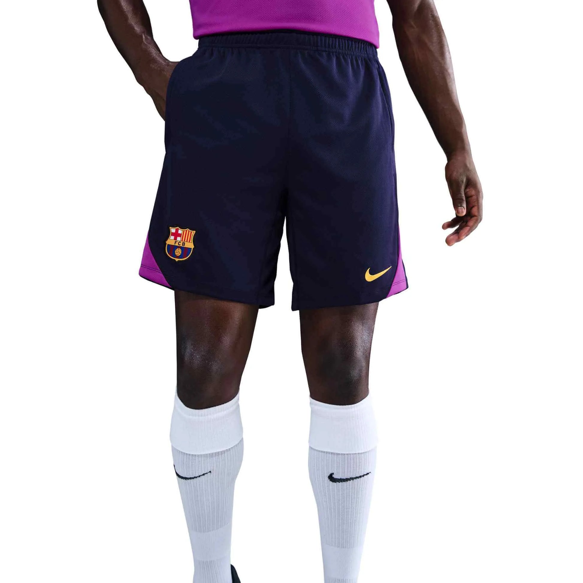 Nike 2025-26 Barcelona Men's Strike Shorts (Front)