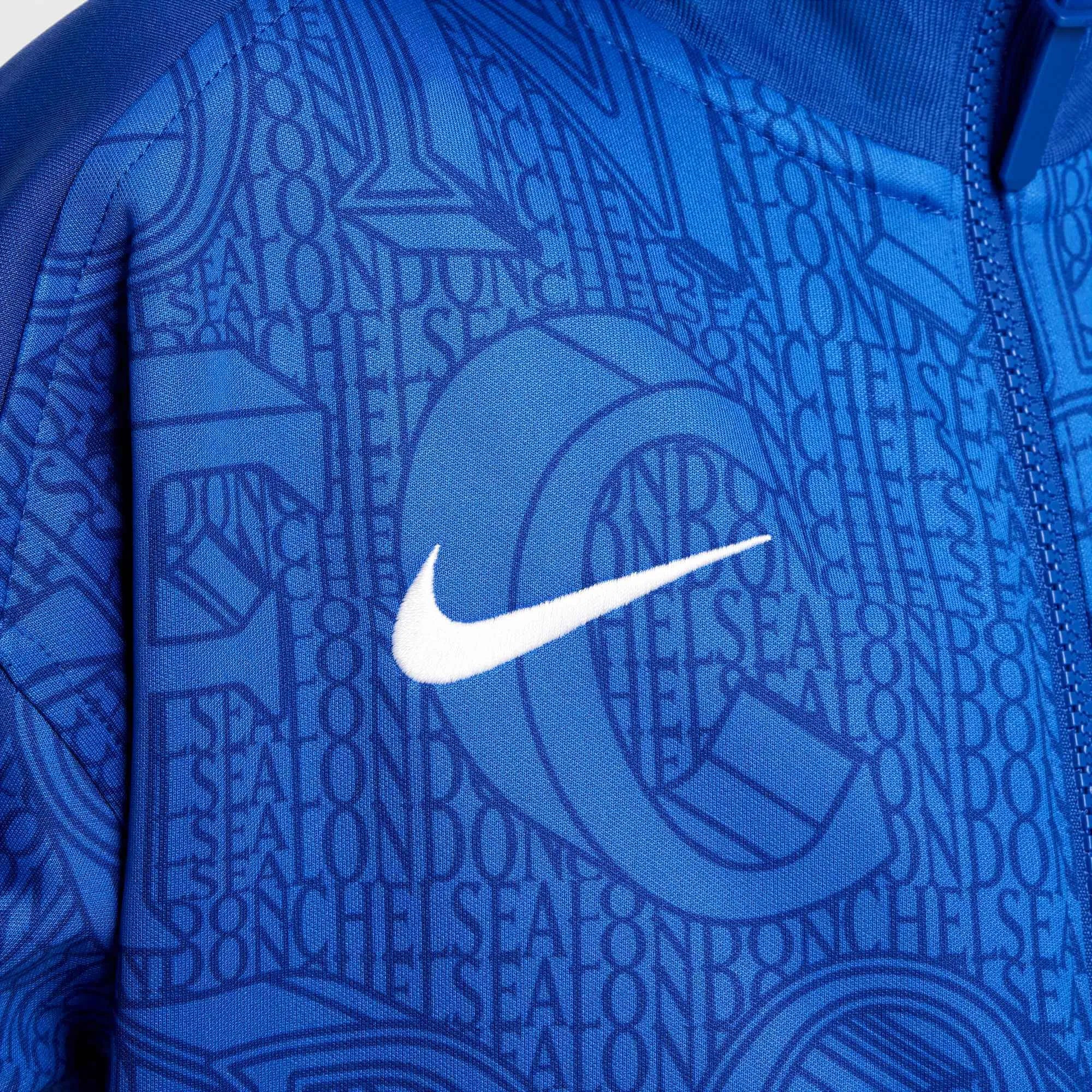 Nike 2025-26 Chelsea Youth Academy Pro Anthem Jacket (Detail 3)