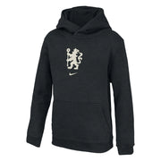Nike 2025-26 Chelsea Youth Club Fleece Pull-Over Hoodie (Front)