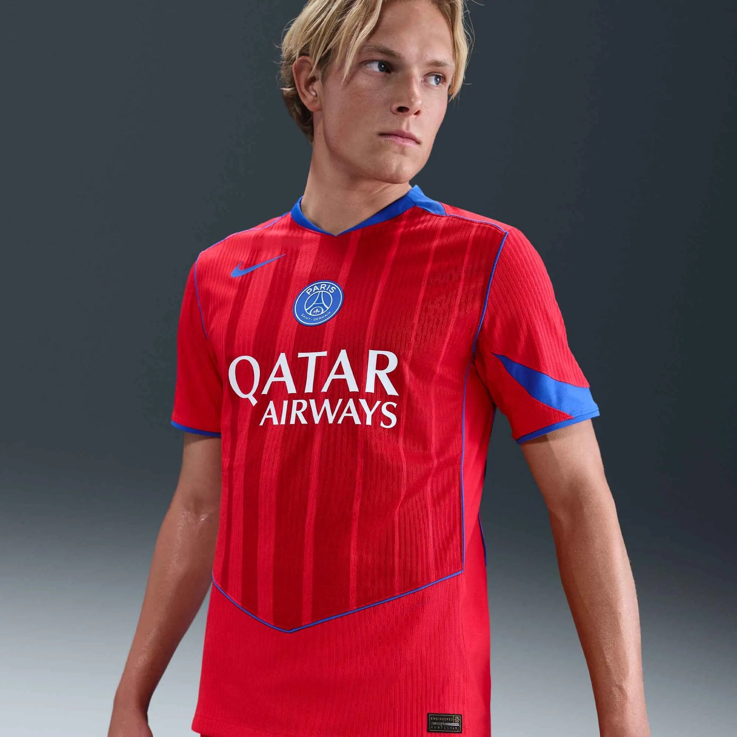 Nike 2025-26 PSG Men's Authentic Third Soccer Jersey (Detail 1)
