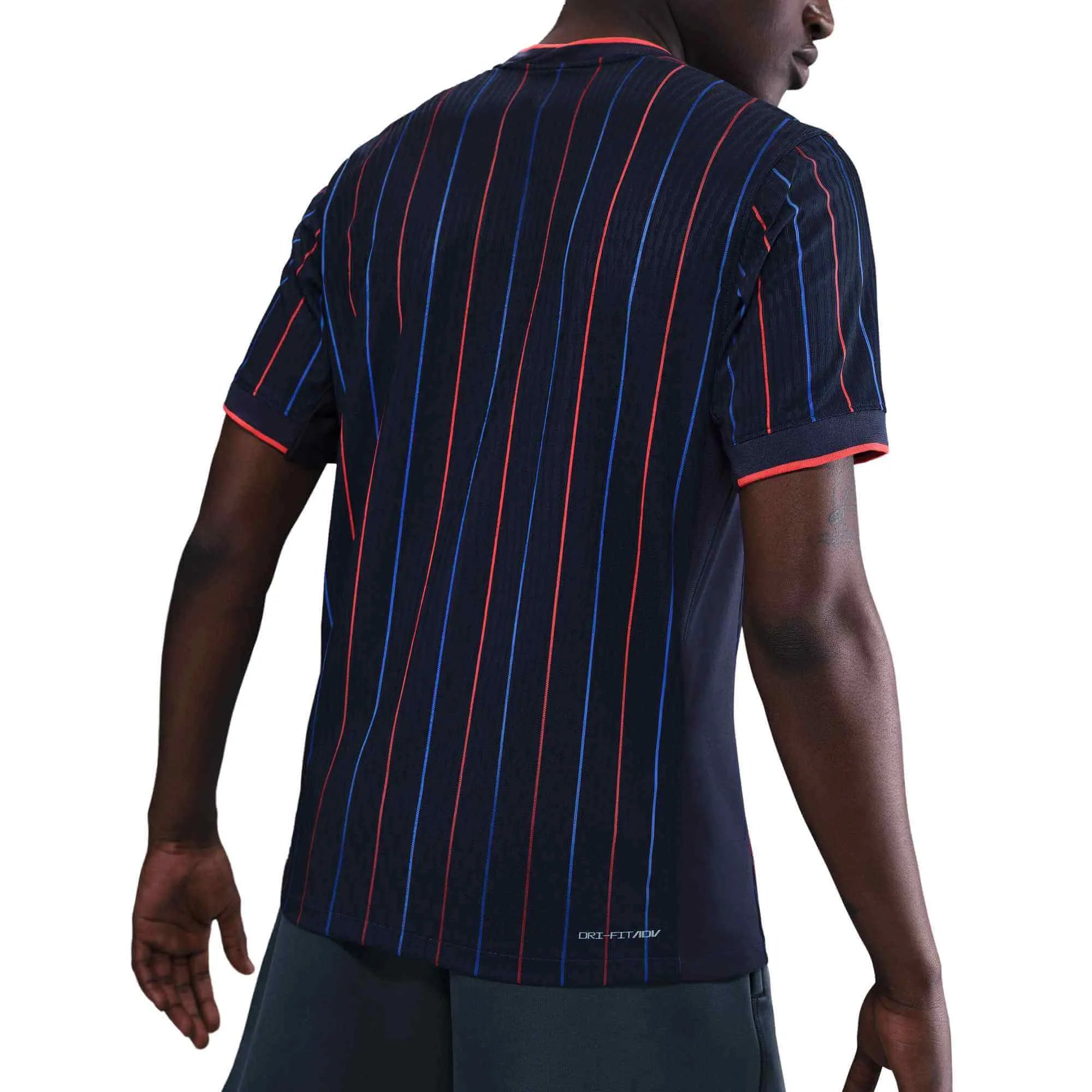 Nike 2025 USA Men's Authentic Away Soccer Jersey (Back)