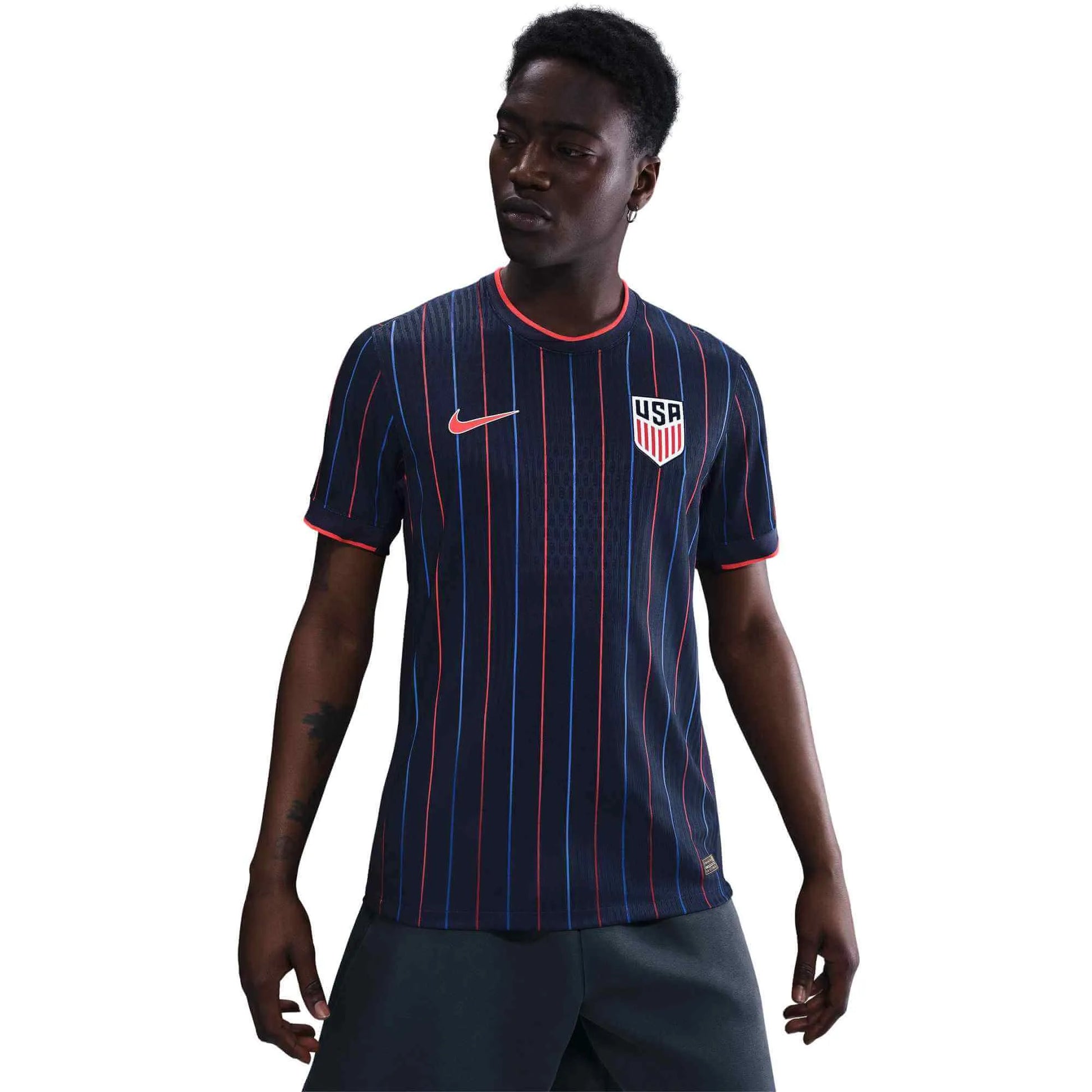 Nike 2025 USA Men's Authentic Away Soccer Jersey (Front)