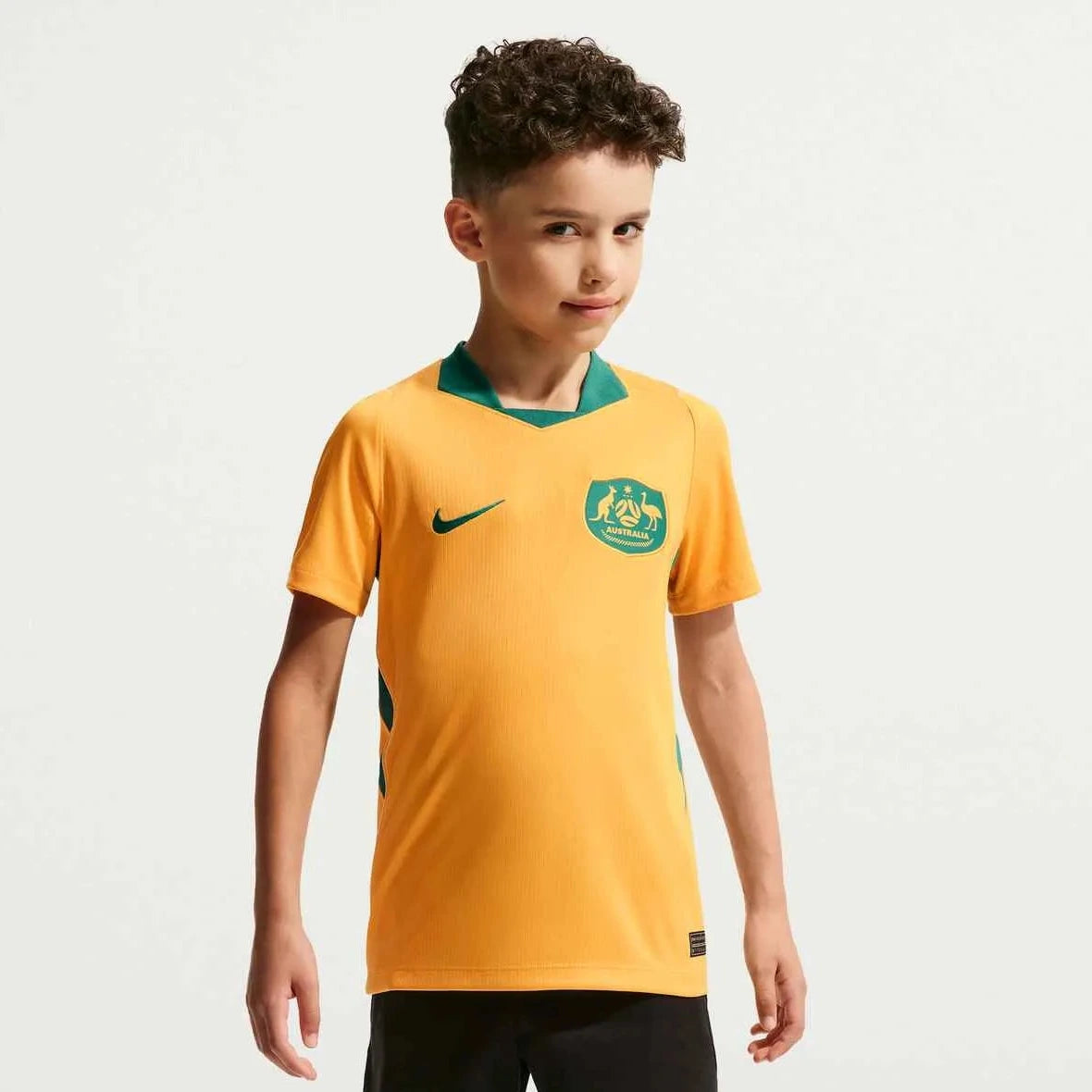Nike 2026 Australia Youth Stadium Home Soccer Jersey – ProSoccer