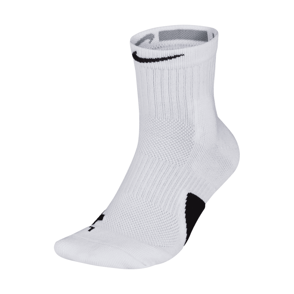 Nike Elite Basketball Mid Socks - White - Socks