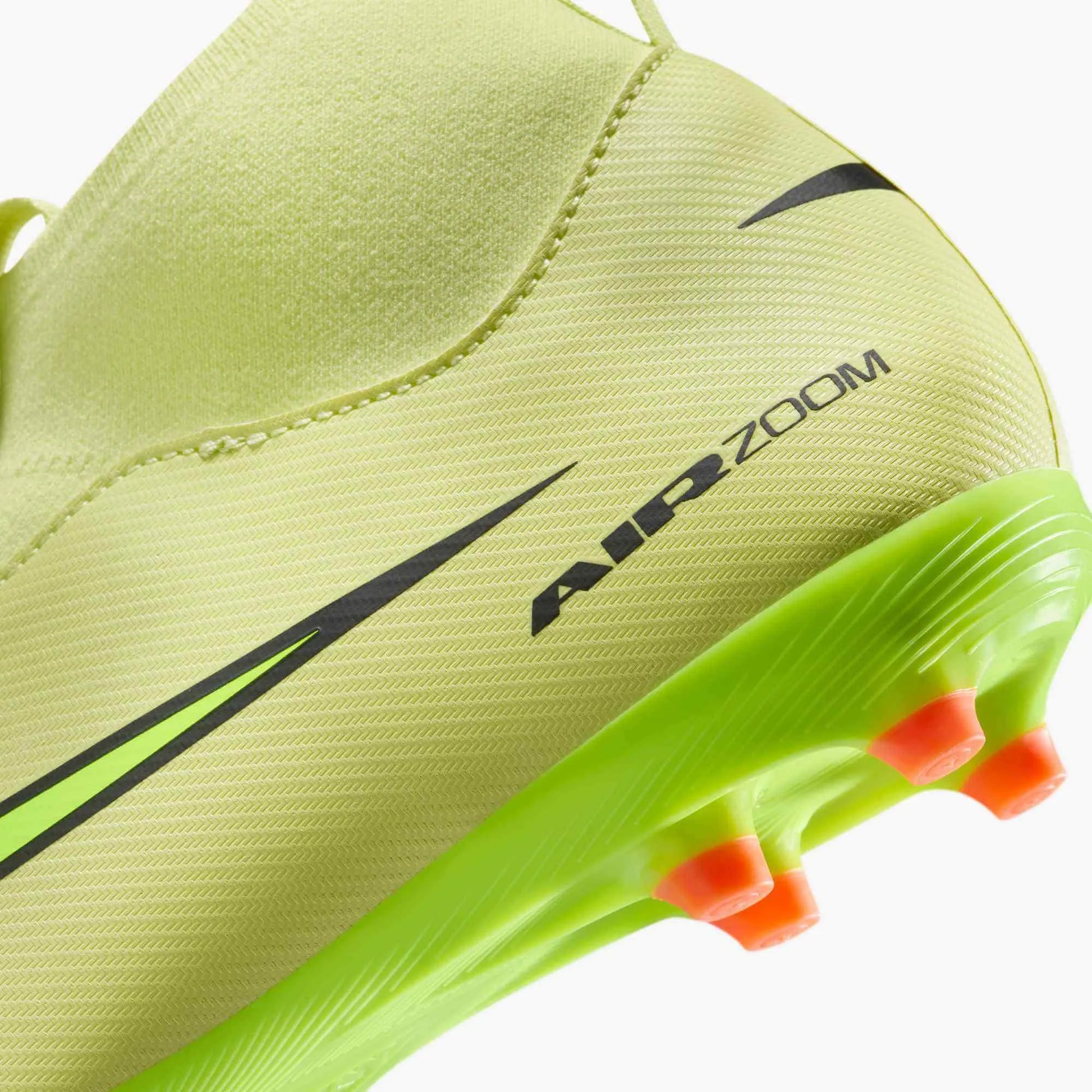 Nike JR Zoom Superfly 10 Academy Firm/Multi Ground Soccer Cleats - Max Voltage Pack (HO25) (Detail 3)