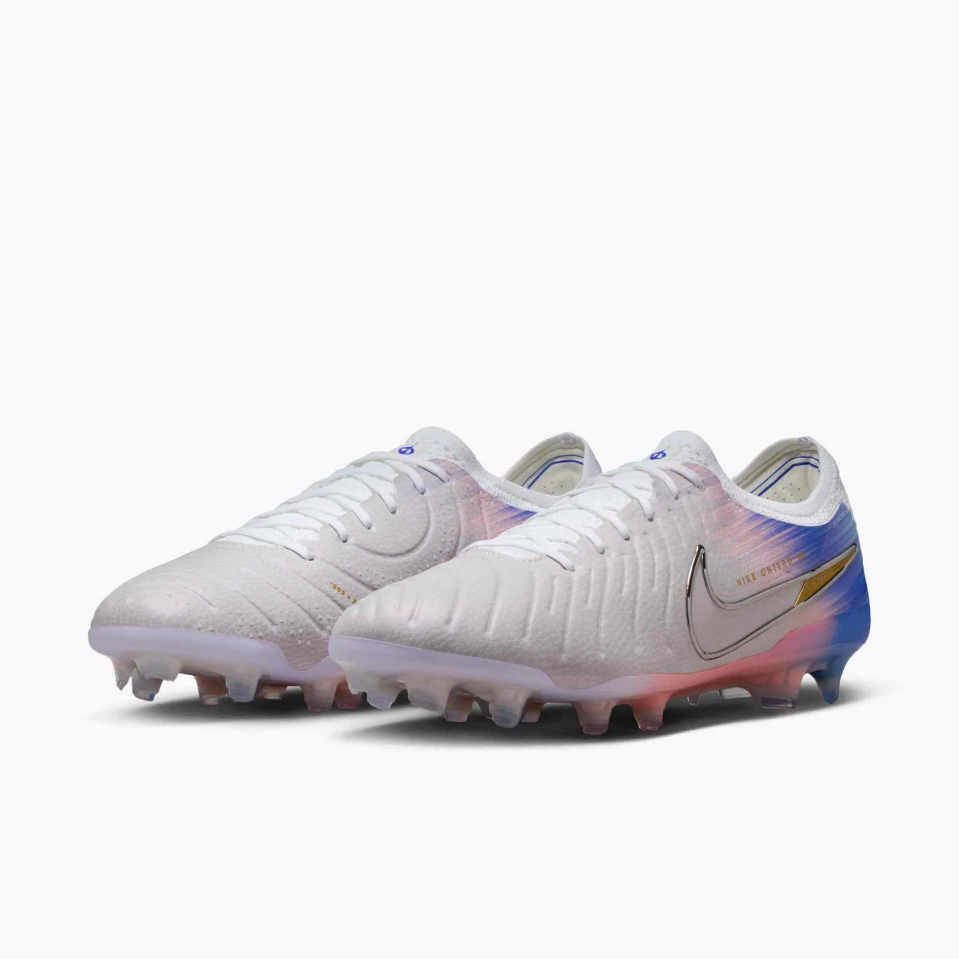 Nike Legend 10 Elite Firm Ground Soccer Cleats - Nike United 003 Pack (HO25) (Pair - Lateral)