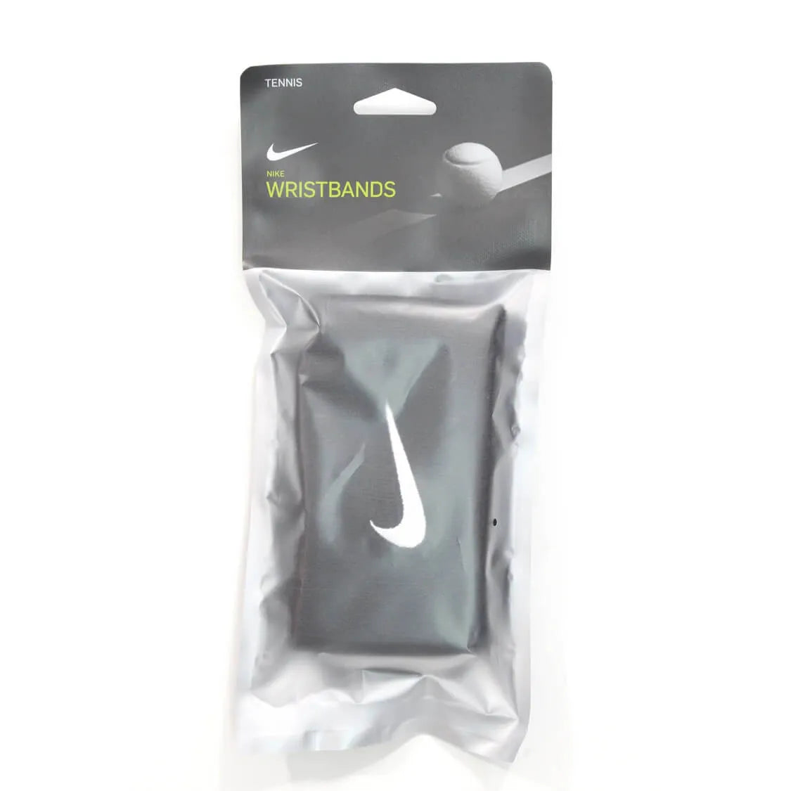 Nike Tennis Premier Doublewide Wristbands Black/White (Package)