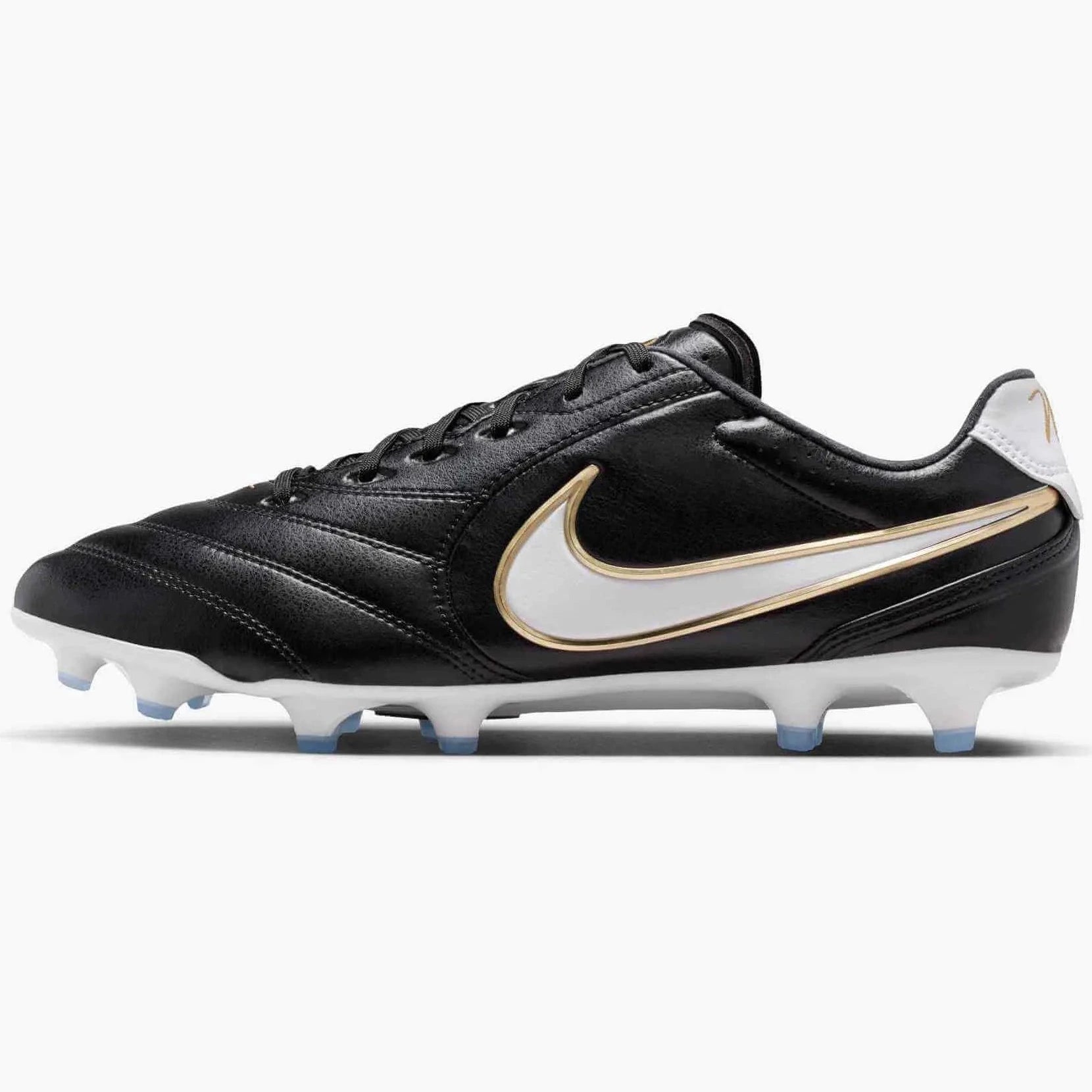 シューズ NIKE TIEMPO LIGERA PRO AG 25.5 Nike Tiempo Ligera Pro Firm Ground - Mtlc Silver/Black - Adult Boots