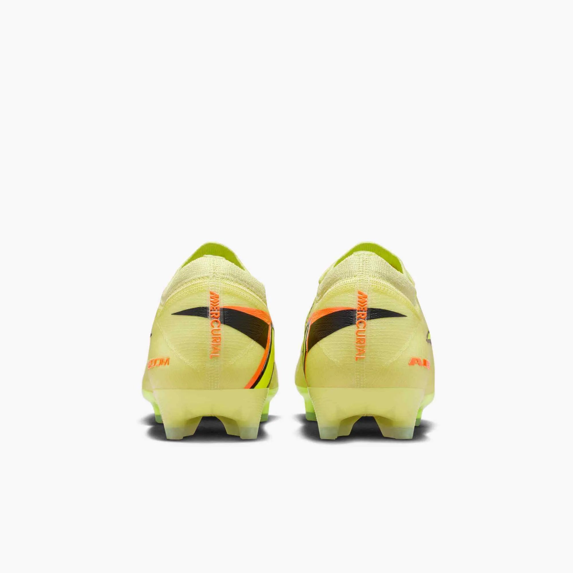 Nike Zoom Vapor 16 Elite Artificial Grass Pro Soccer Cleats - Max Voltage Pack (HO25) (Pair - Back)