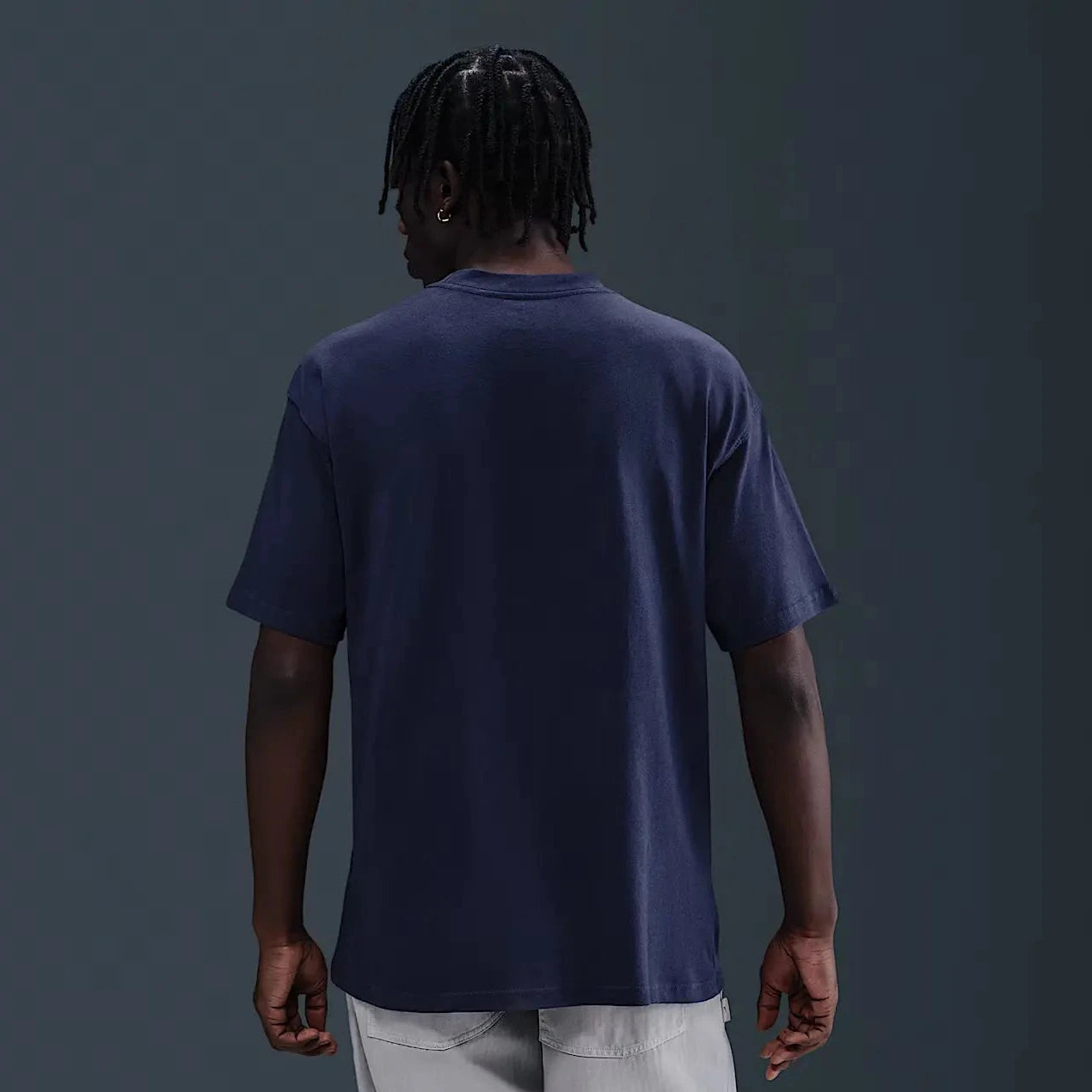 Nike 2025-26 Barcelona Men's T90 Wordmark Tee (Model - Back)