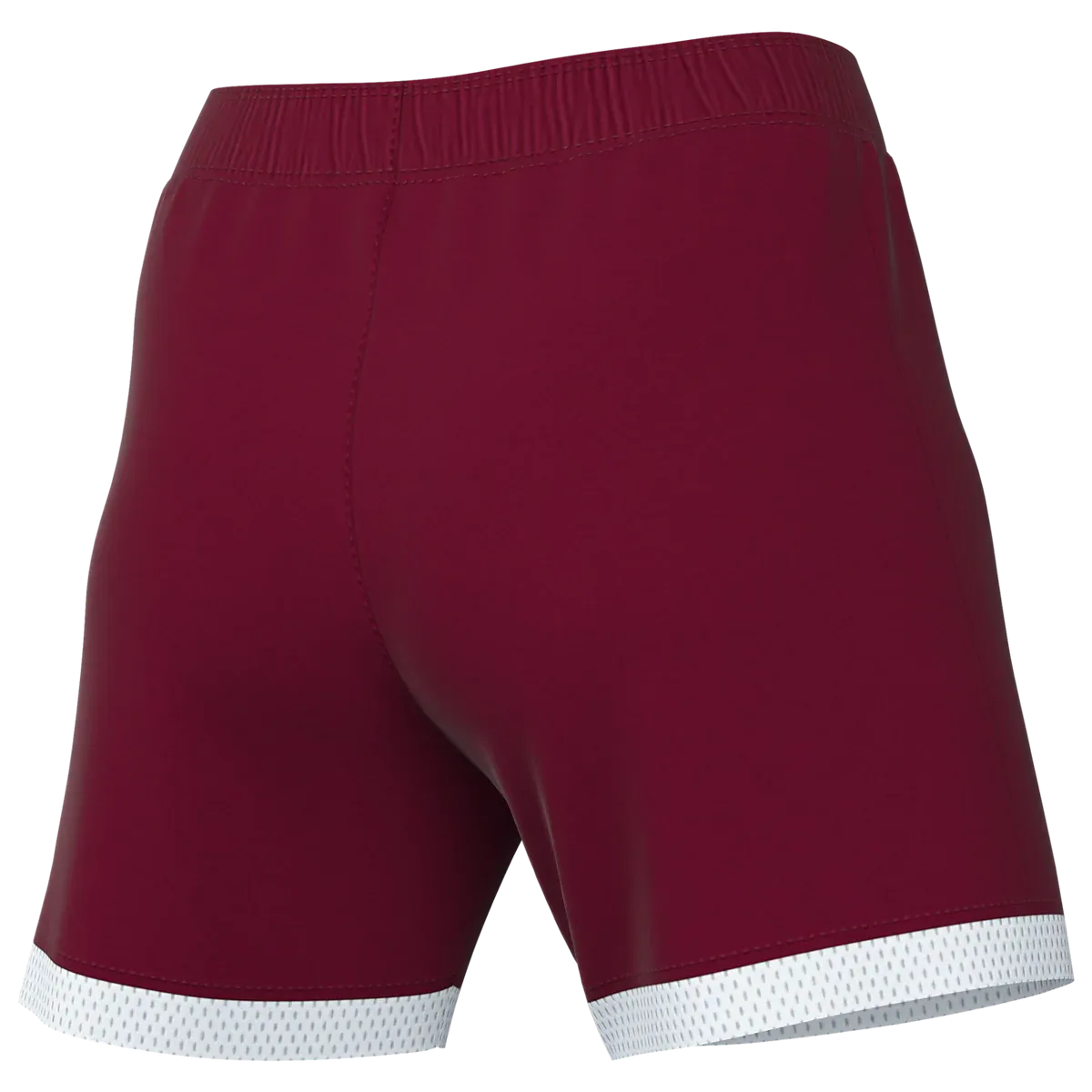 Nike Women's Classic III Shorts Burgundy (Back)