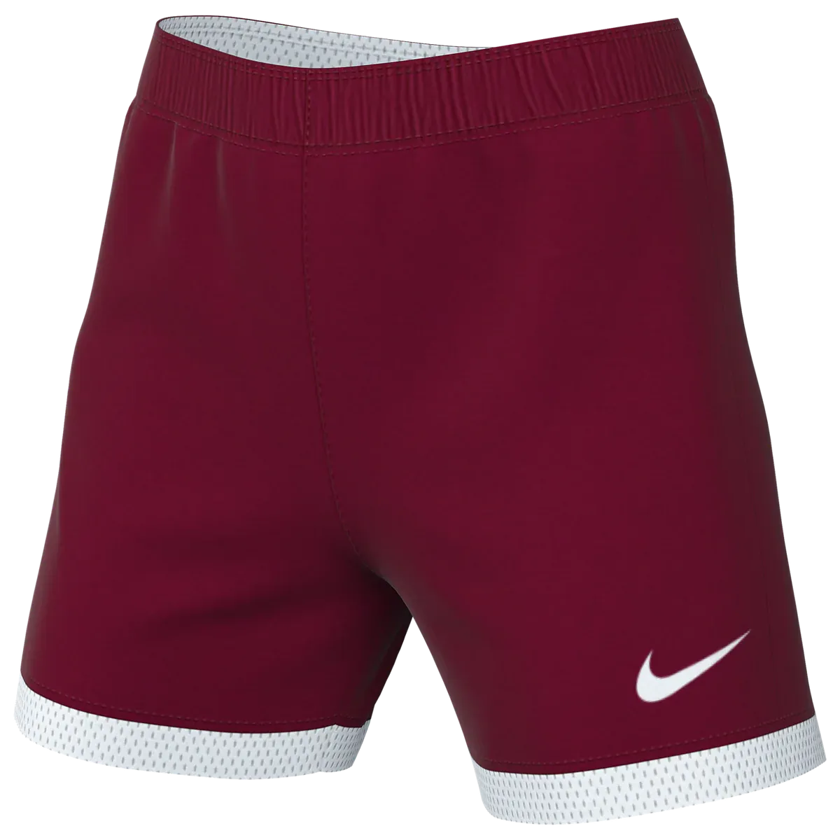 Nike Women's Classic III Shorts Burgundy (Front)