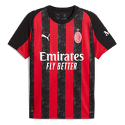 Puma 2025-26 AC Milan Men's Stadium Home Soccer Jersey