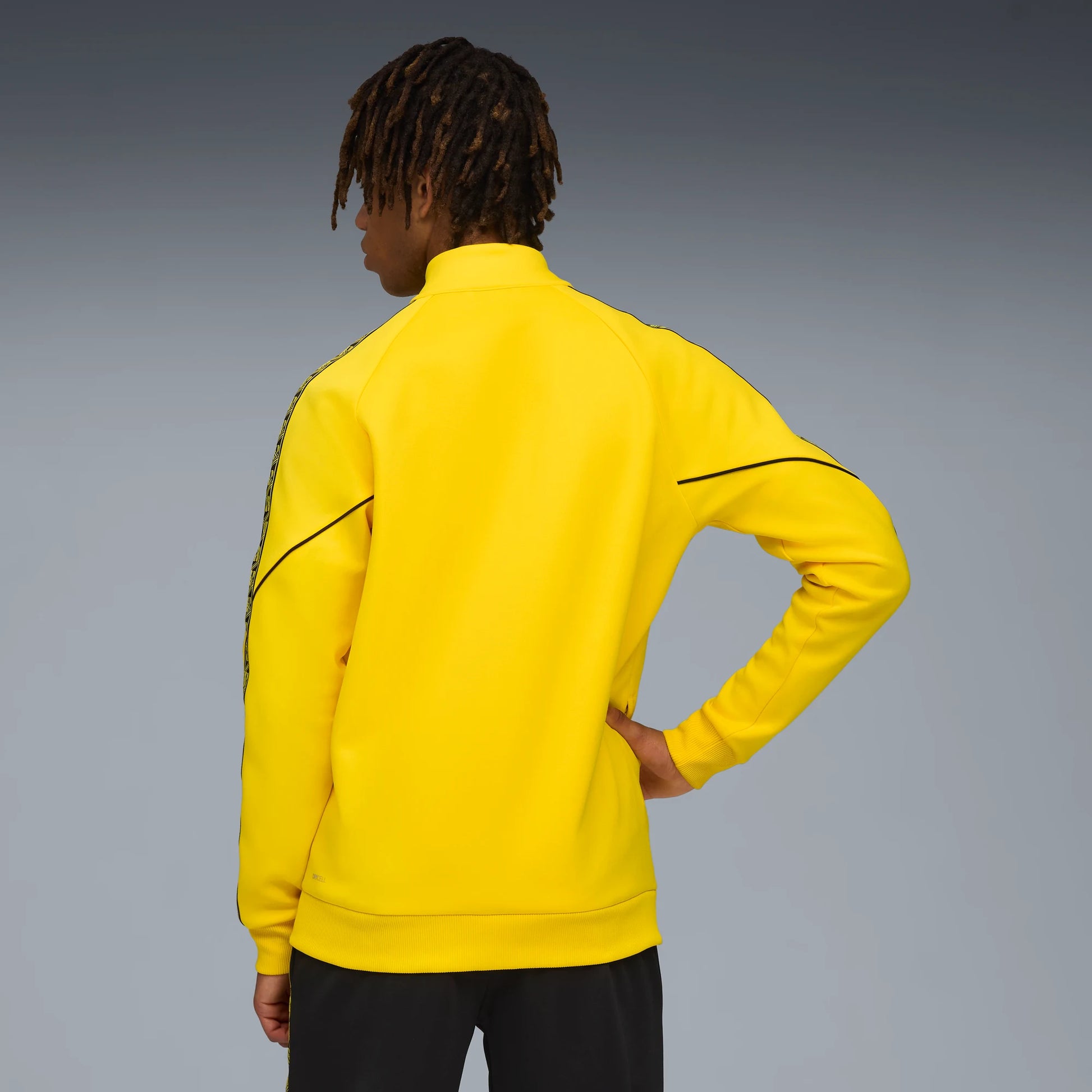 Puma 2025-26 Borussia Dortmund Men's King Anthem Jacket (Model - Back)