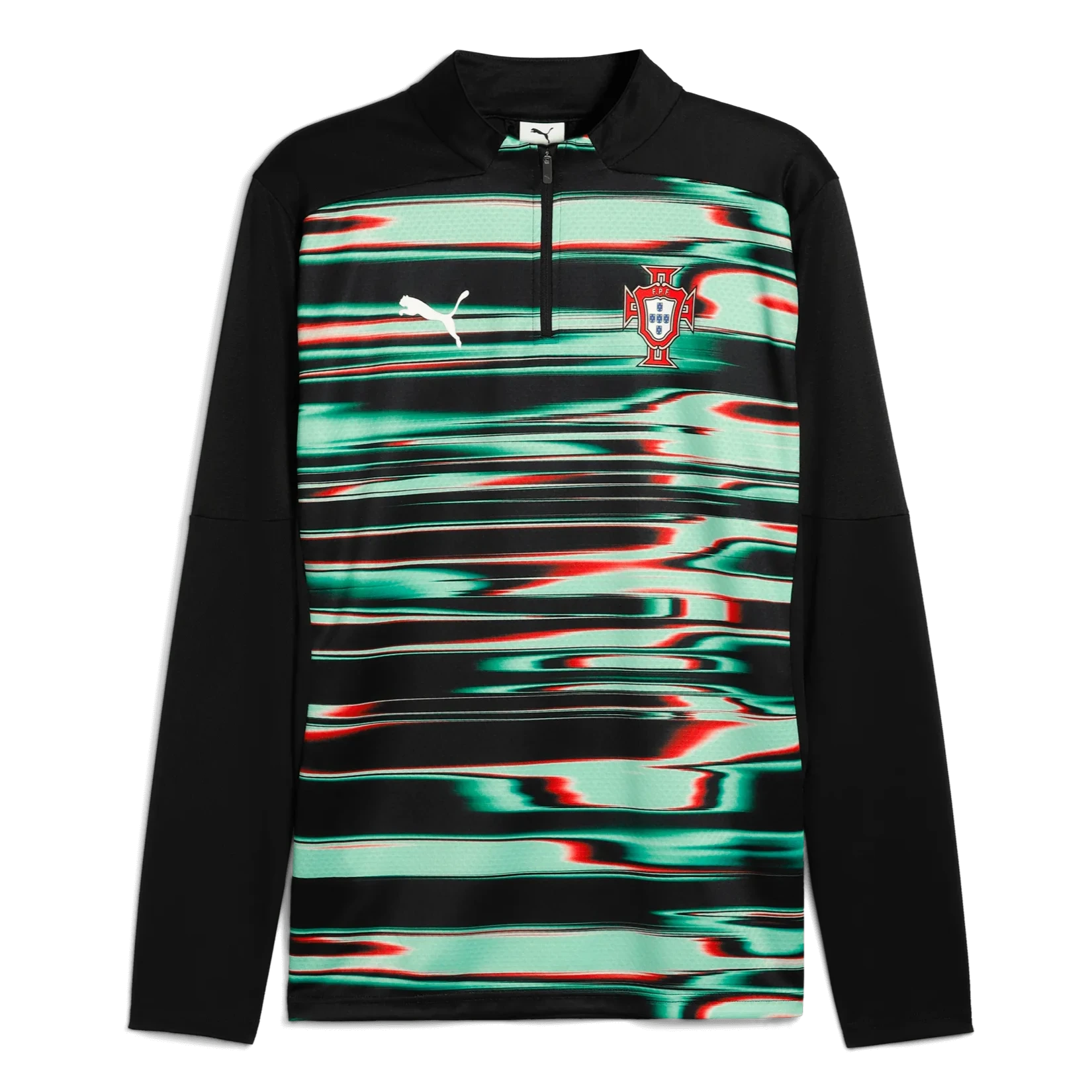 Puma 2025-26 Portugal Men's Pre-Match 1/4 Zip Top | ProSoccer ES