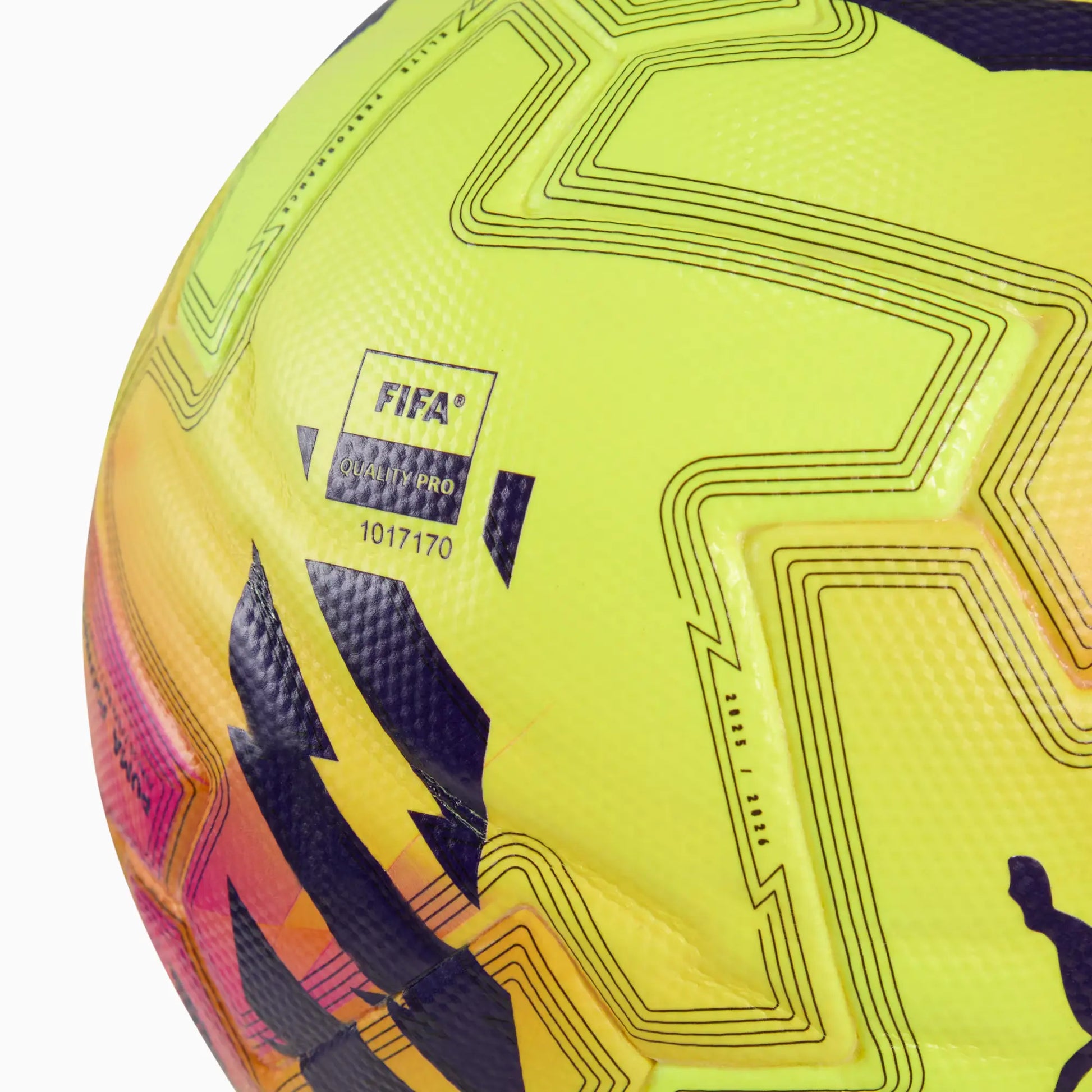Puma 2025-26 Ultimate Premier League Lights Match Soccer Ball (Detail 1)